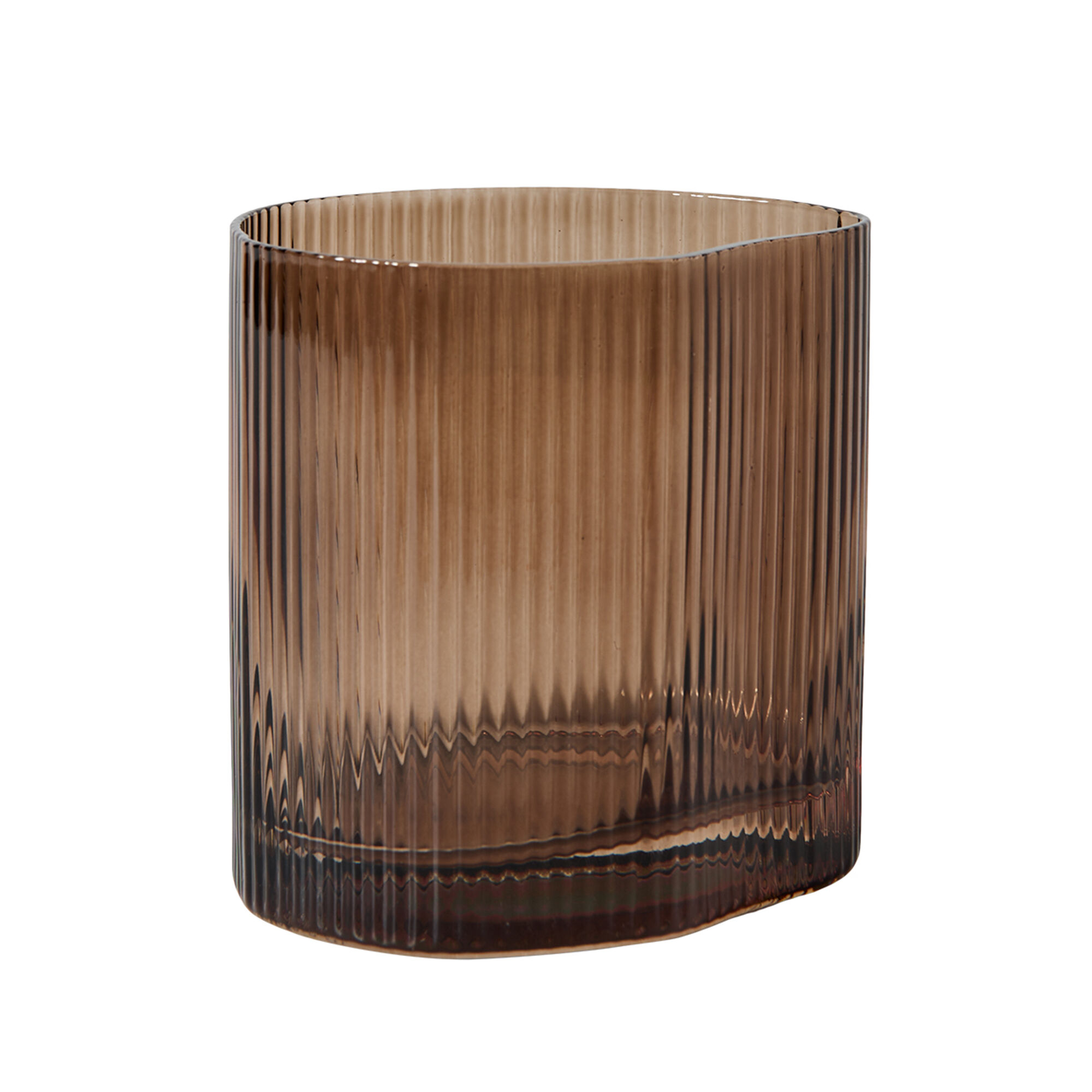 Muubs Ripe glas 390 ml, røgbrun