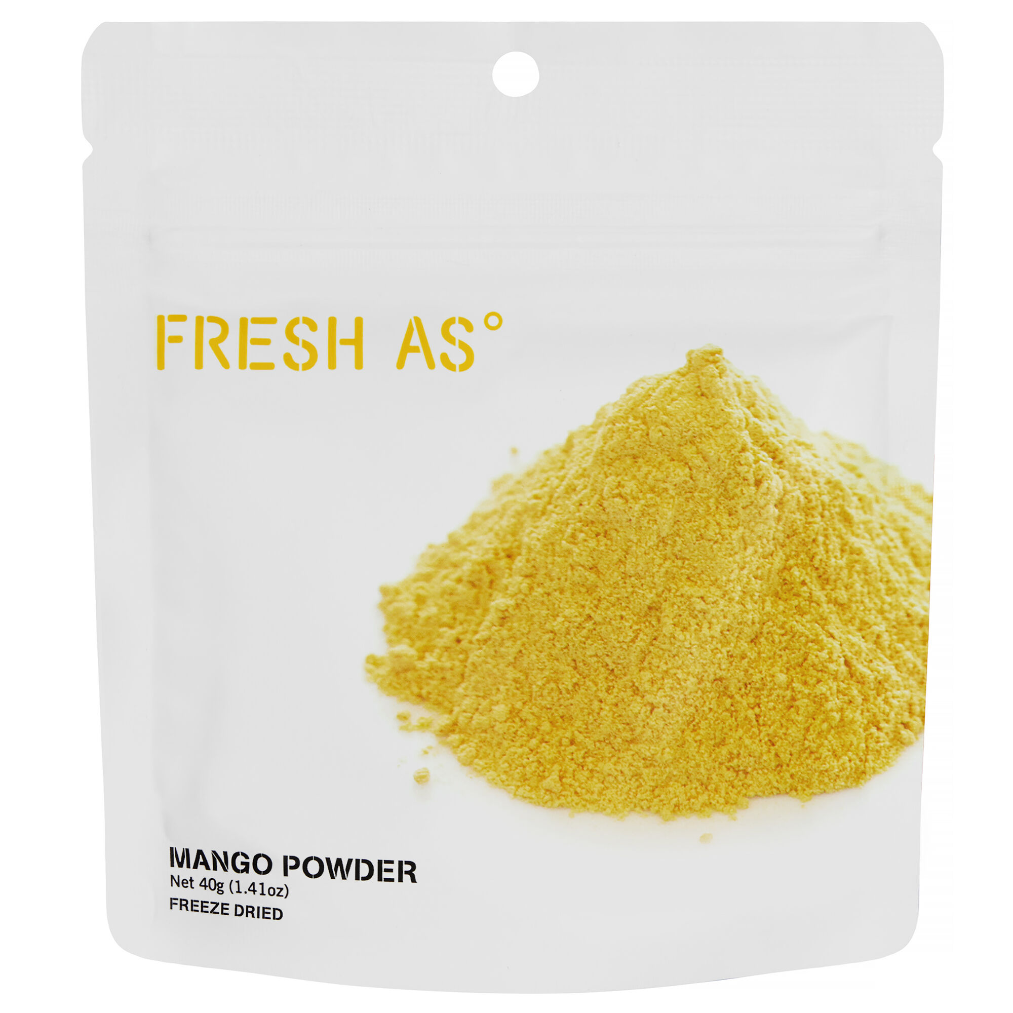 Fresh as Frysetørret mangopulver 40 g