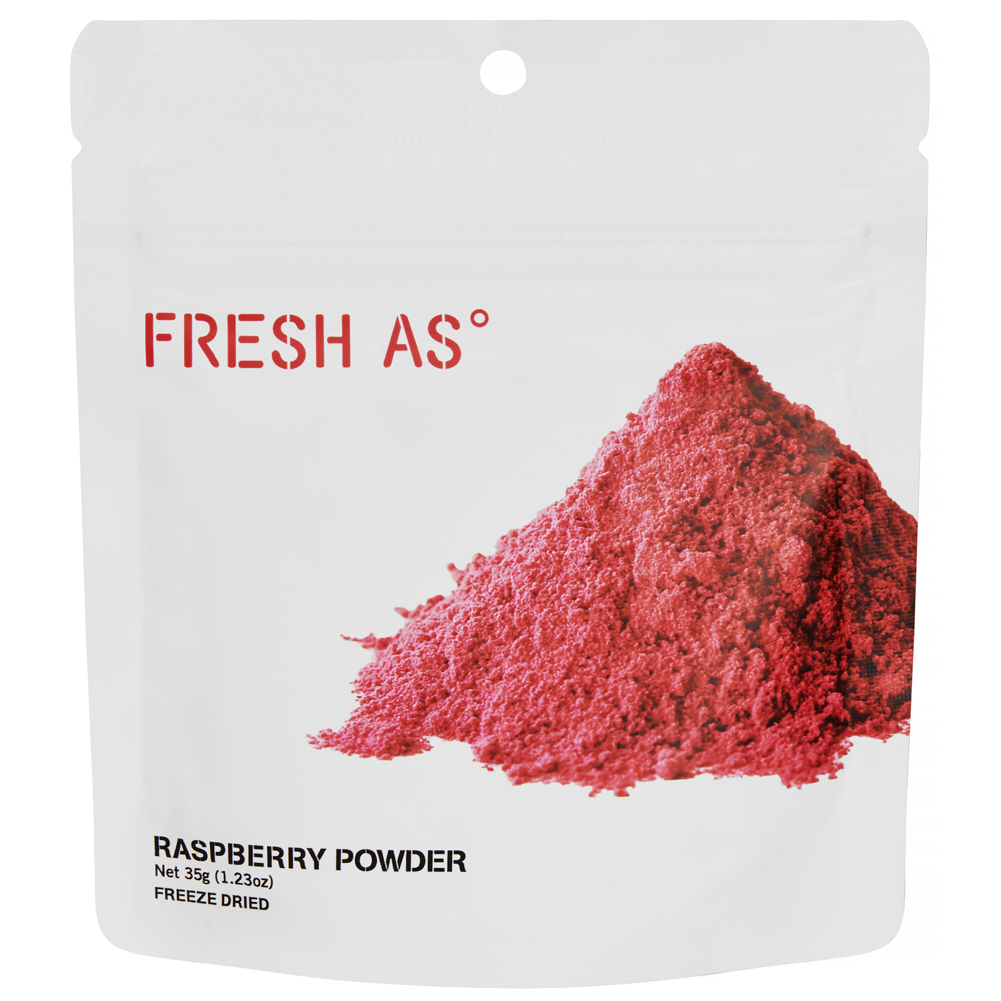Fresh as Frystørret hindbærpulver 35 g