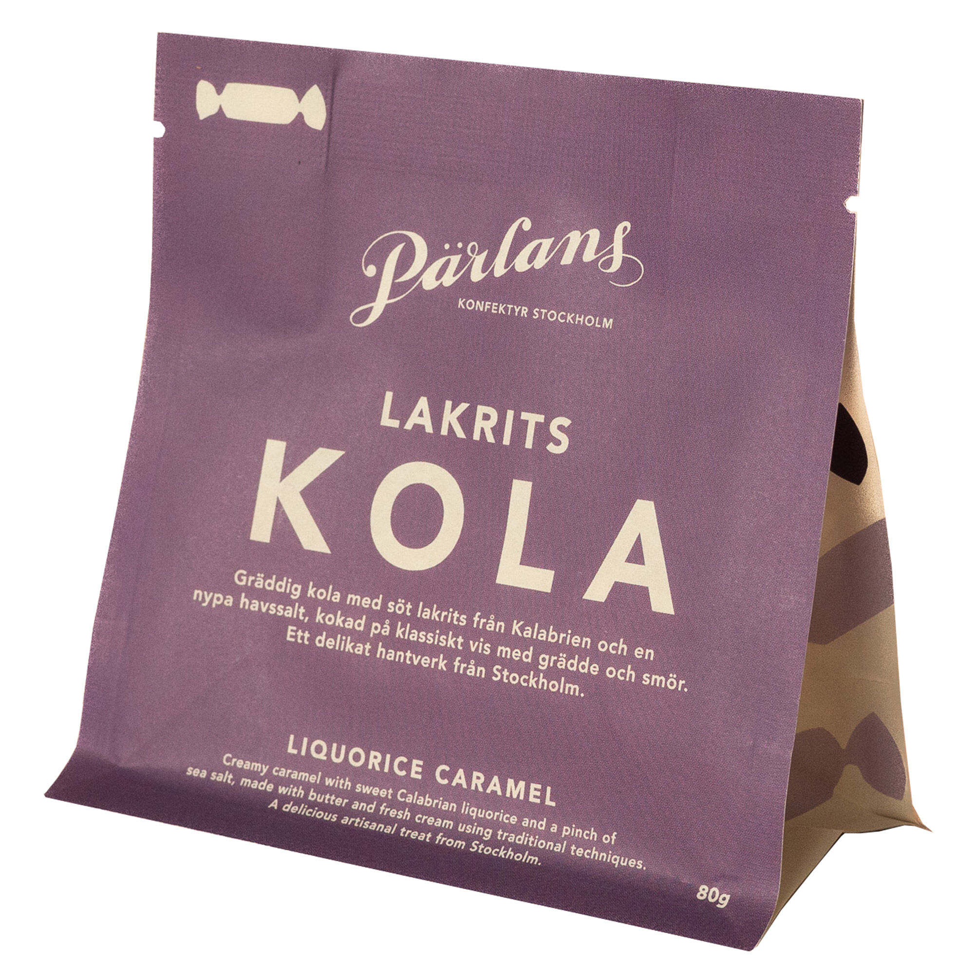 Pärlans Konfektyr Lakridskarameller 80 g