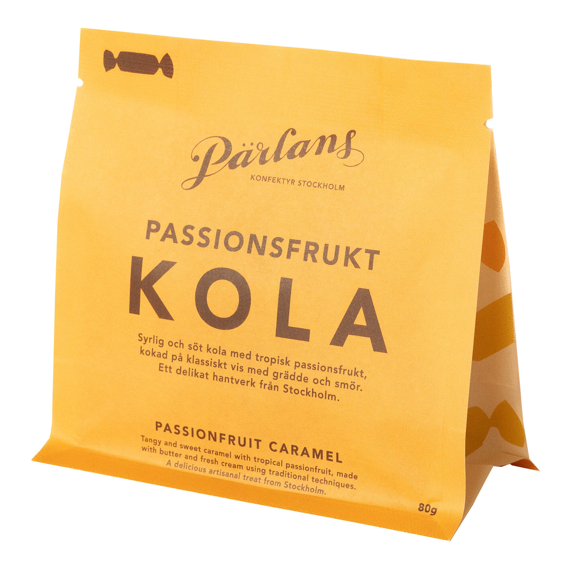 Pärlans Konfektyr Passionsfrugtkarameller 80 g