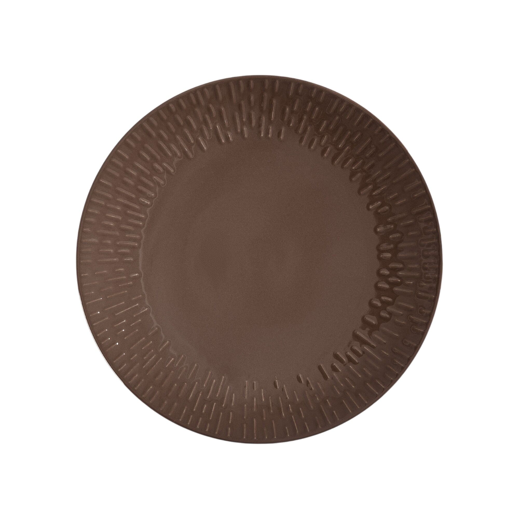 Aida Confetti frokosttallerken 24 cm, chokolade