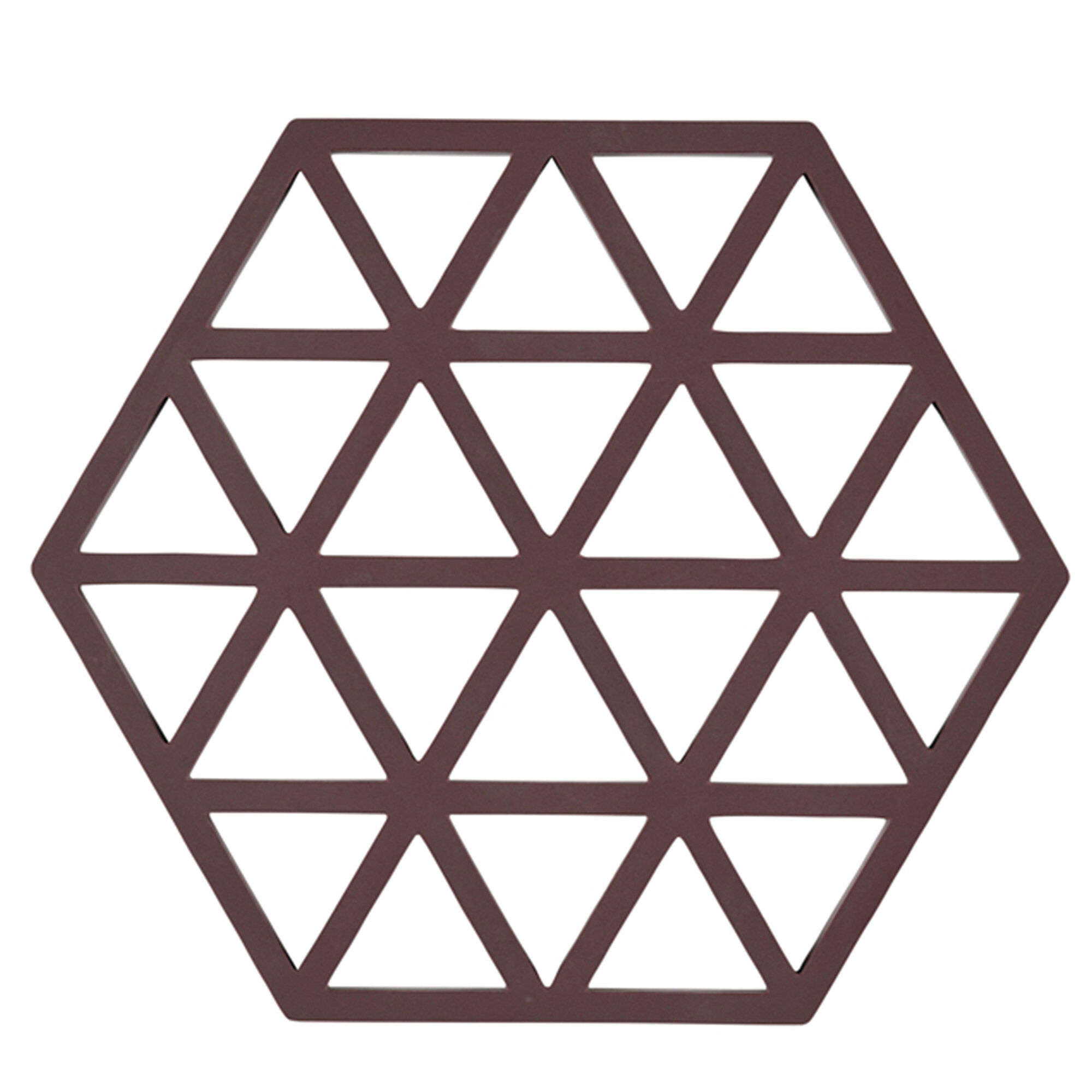 Zone Triangles grydeunderlag 16 cm, kalamata