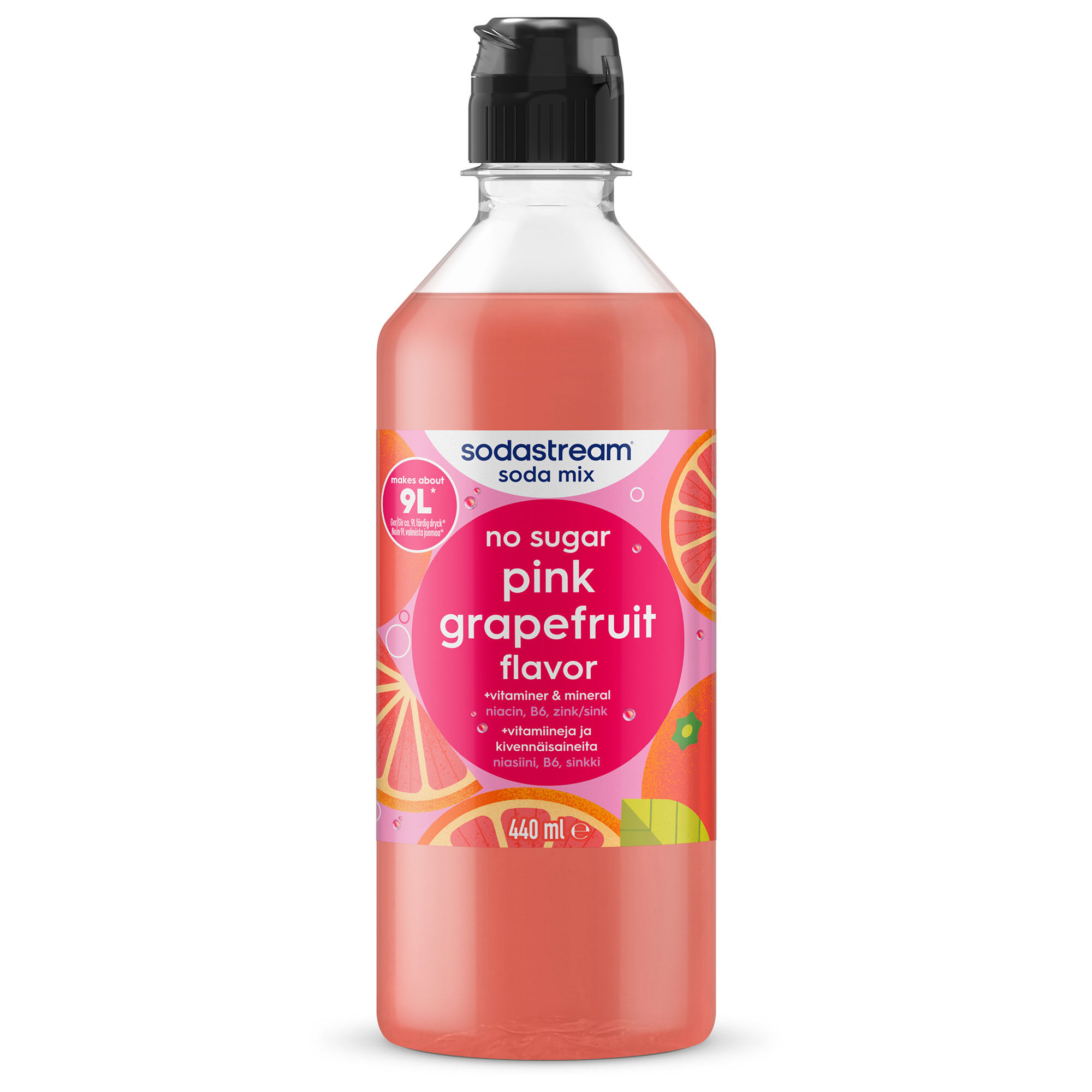 Sodastream Pink Grapefruit smagskoncentrat 440 ml