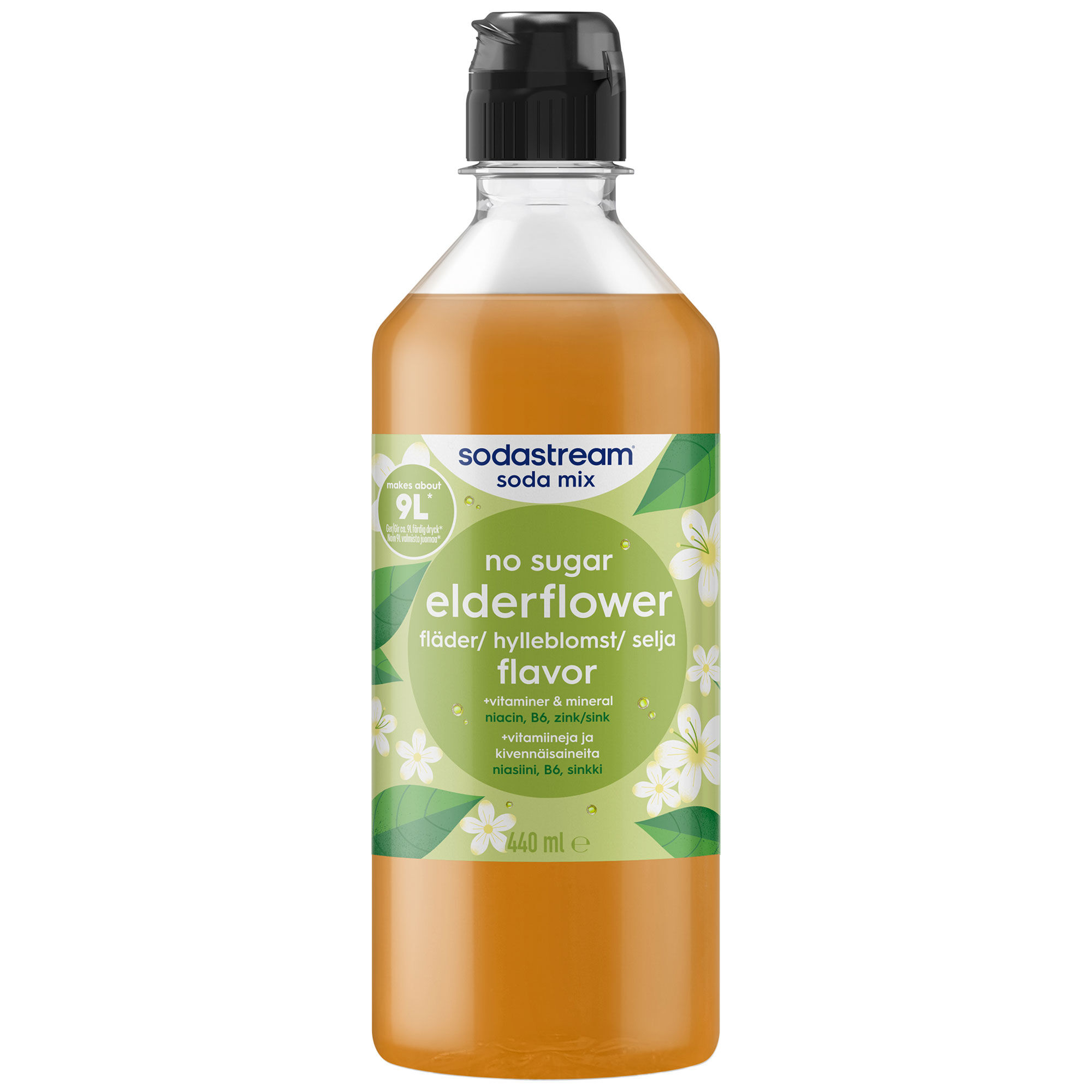 Sodastream Flæderblomst smagskoncentrat 440 ml