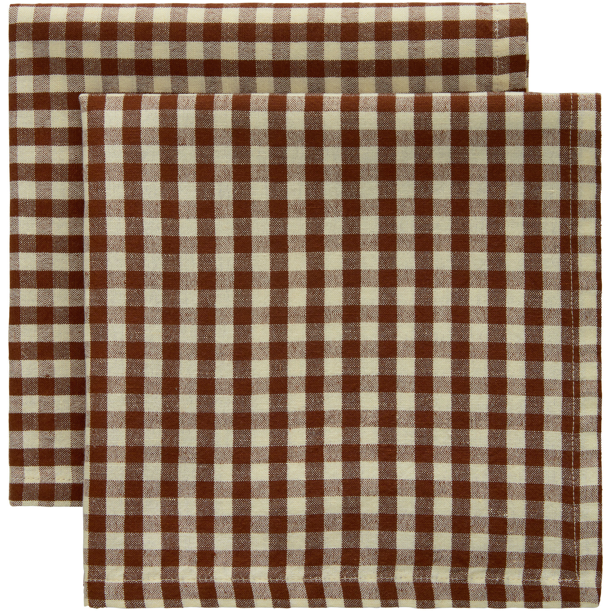 Decotique Oliva serviet, brun, 2 stk.