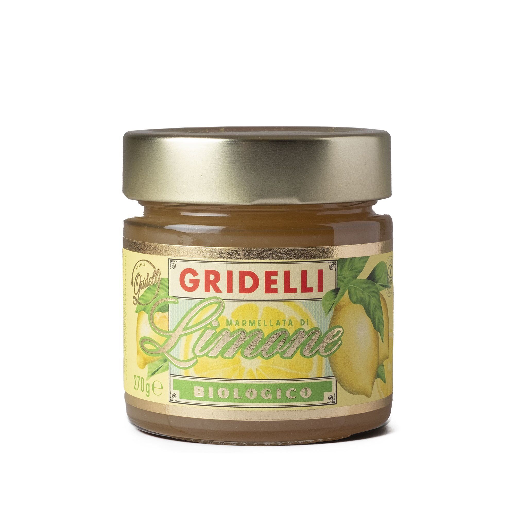 Fratelli gridelli Marmellata Di Limone citronmarmelade 270 g