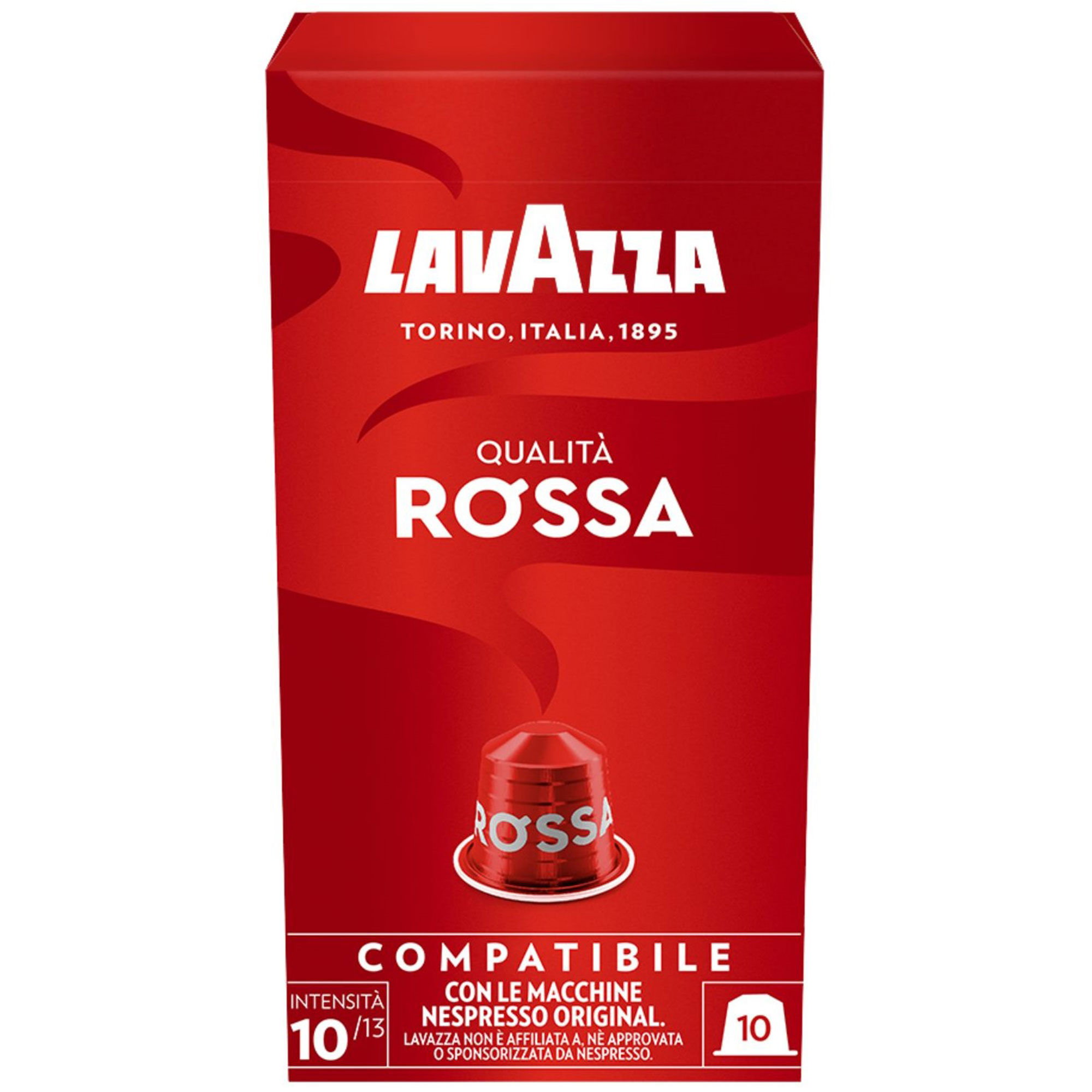 Lavazza QualitÃ  Rossa kaffekapsler, 10 stk