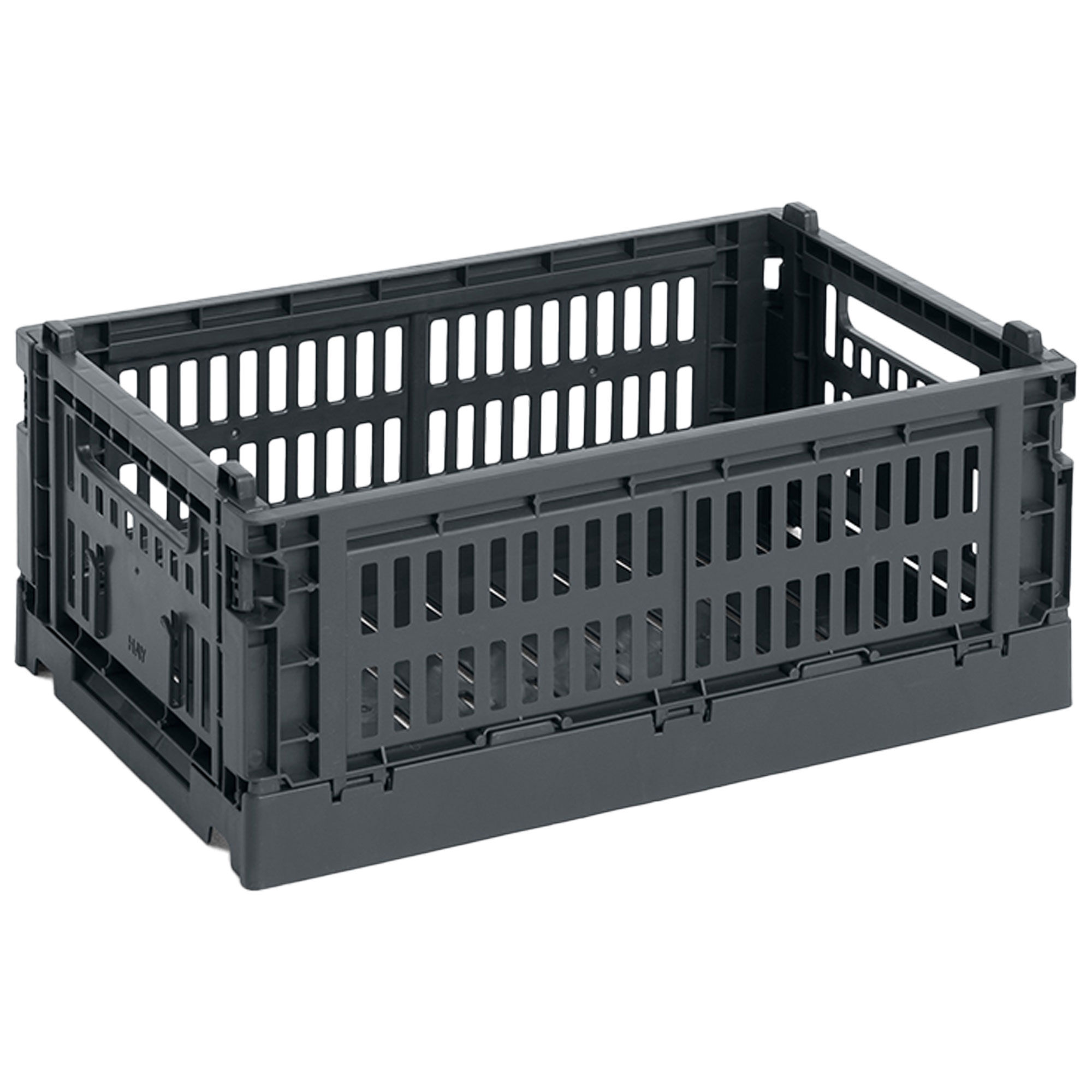 HAY Colour Crate Small Opbevaringskasse, charcoal