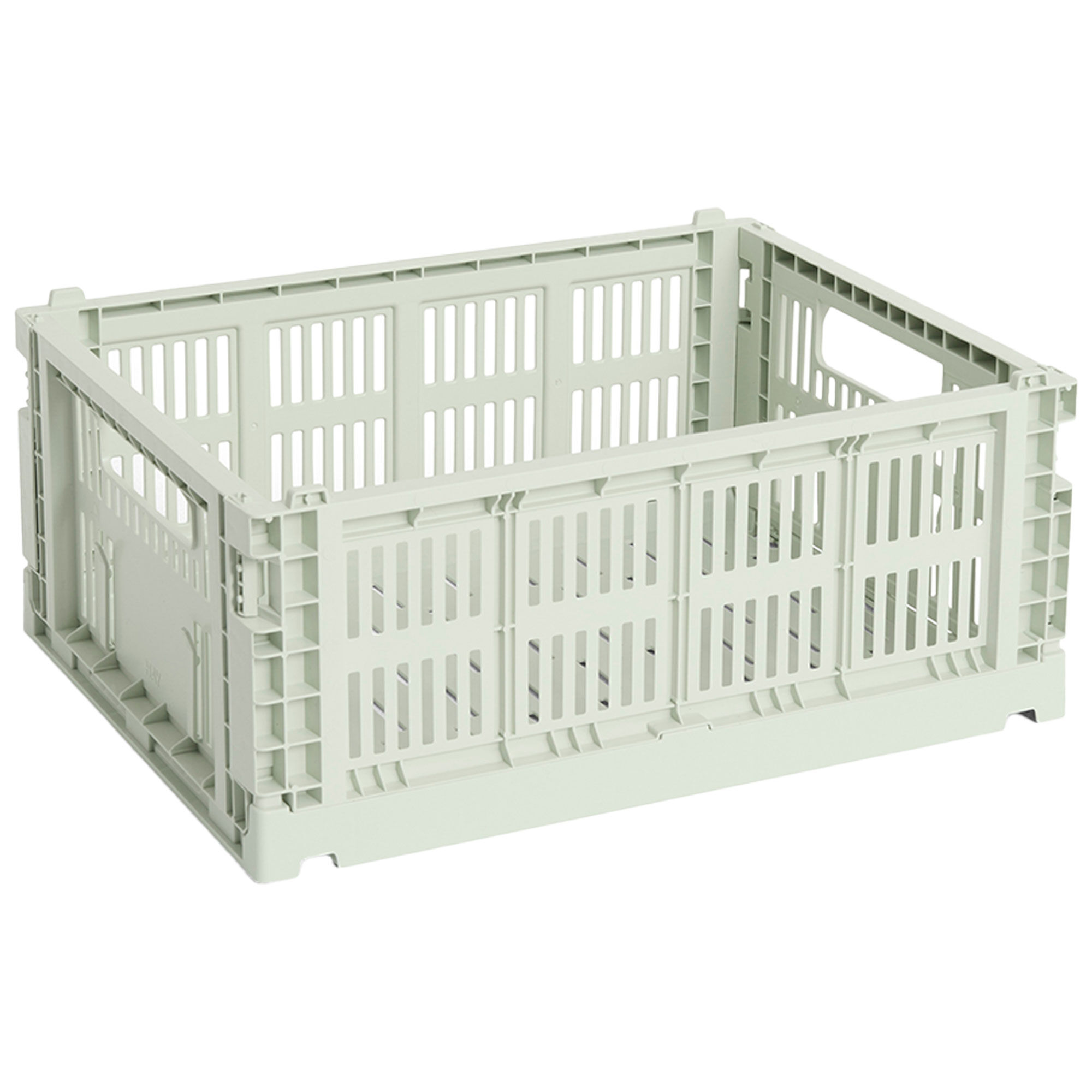HAY Colour Crate Medium Opbevaringskasse, mint