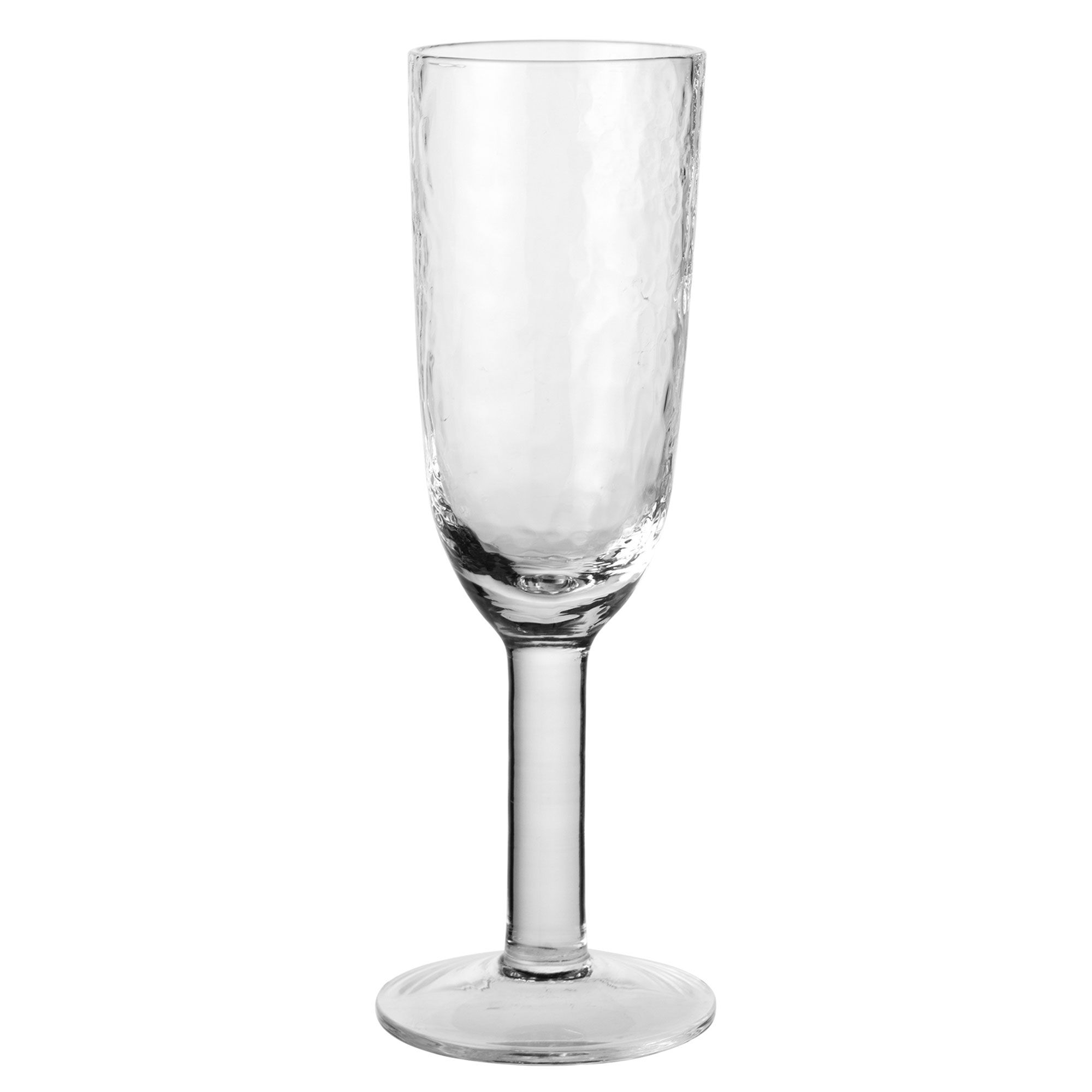 Broste Slået champagneglas, klart