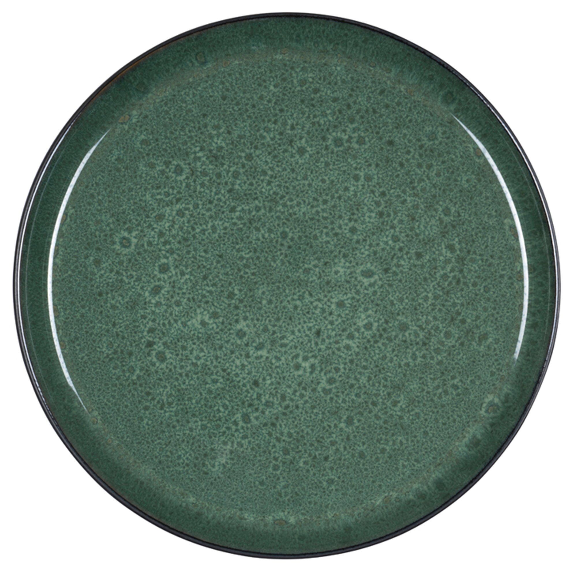 Bitz Gastro Tallerken 27 cm, grøn/sort