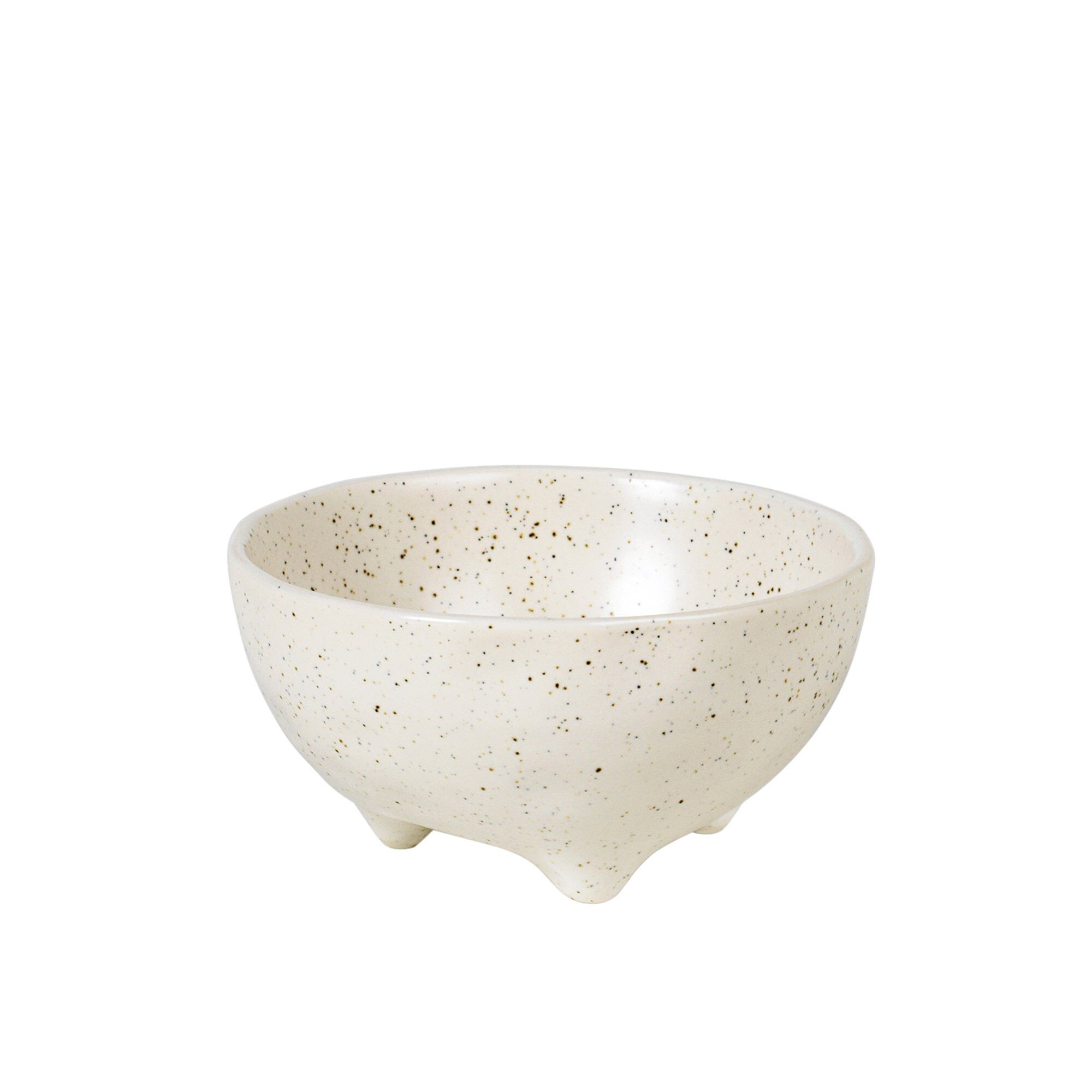 Broste Nordic Vanilla skål med fødder 11 cm