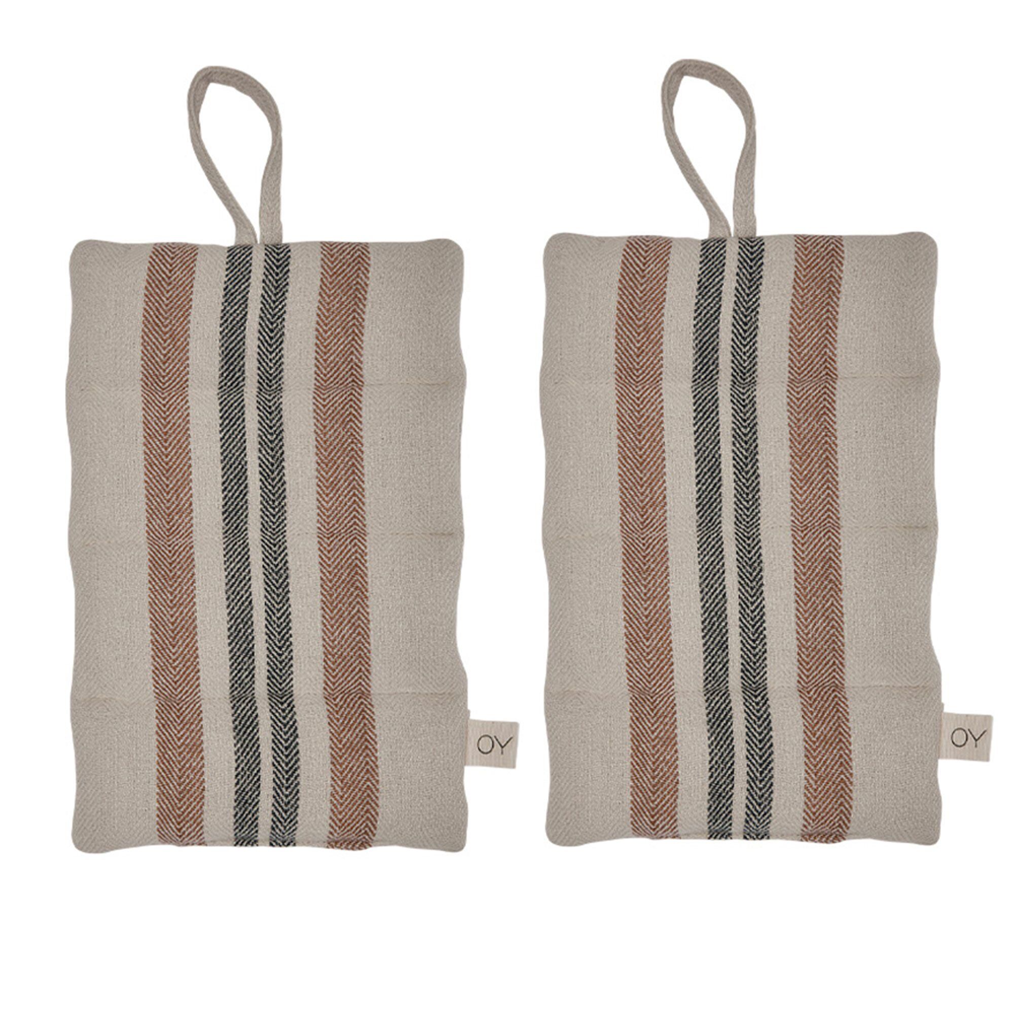 Oyoy living design Linu grydelapper 2 stk, karamel