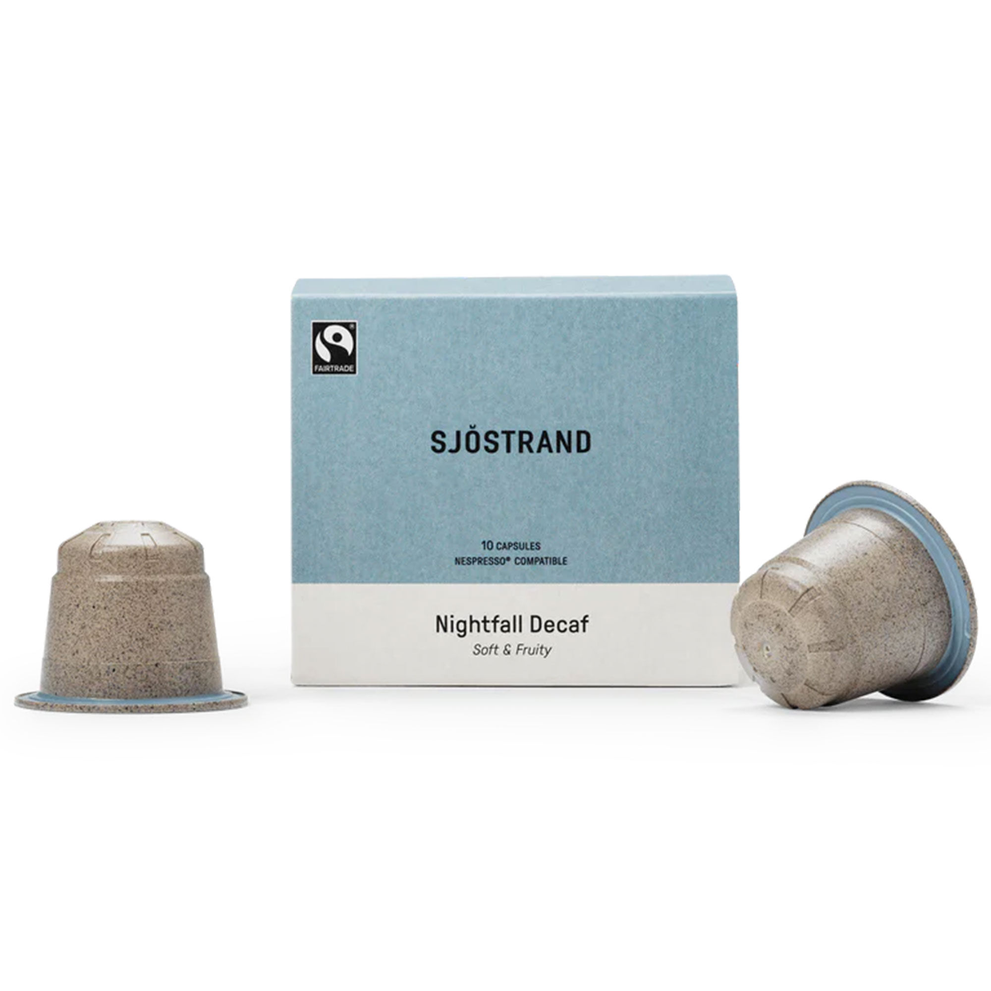 Sjöstrand coffee Nightfall Decaf kaffekapsler 10 stk.