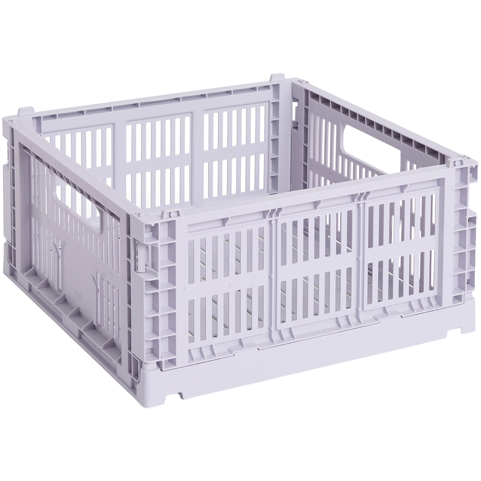 HAY Colour Crate Medium Square Opbevaringskasse, lavendel