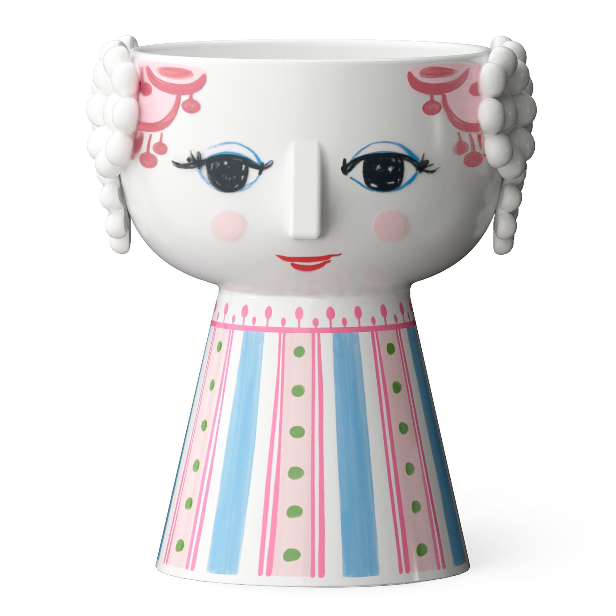 Bjørn wiinblad Eva lysestage 9,5 cm, pink