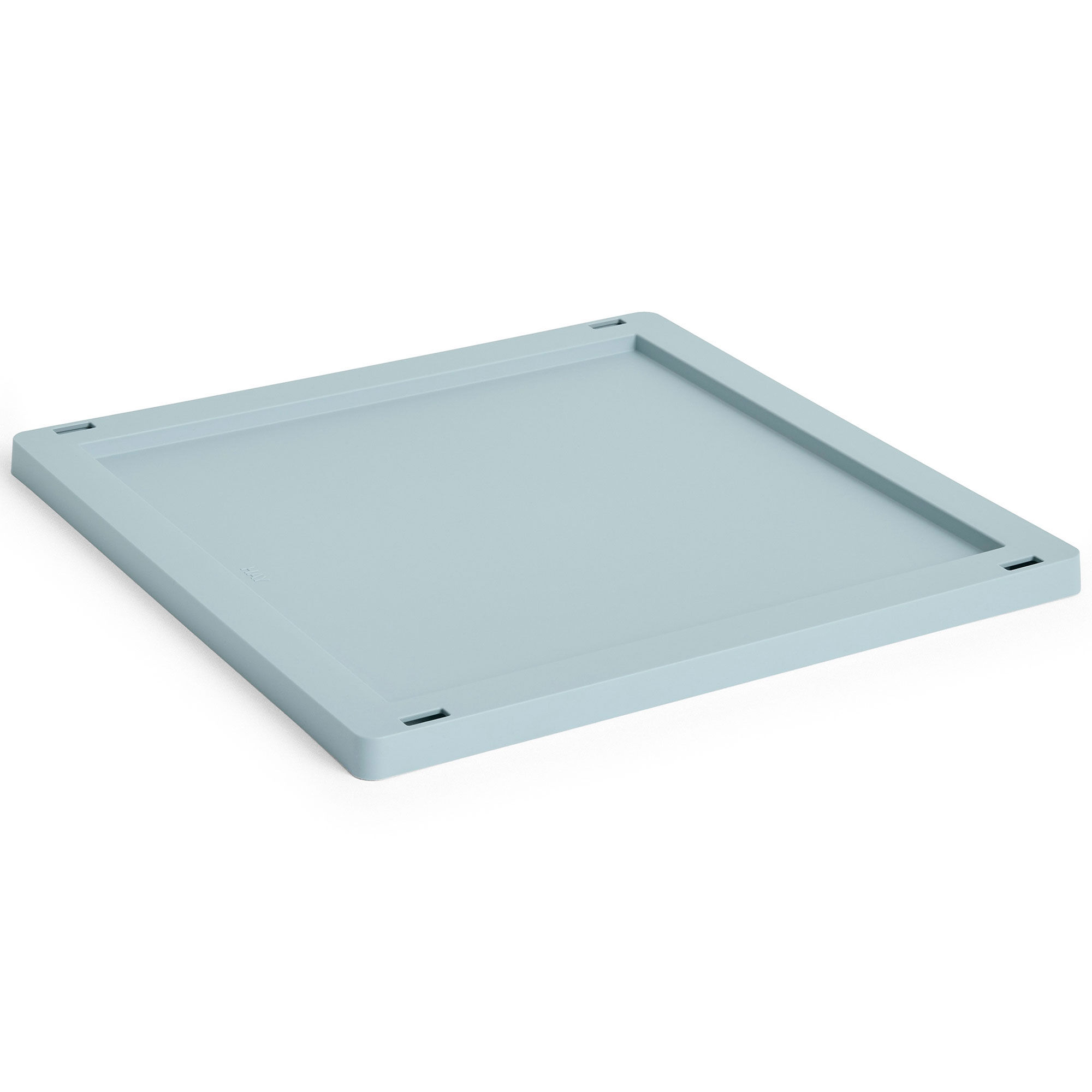 HAY Colour Crate Medium Square Cube Låg, dusty blue