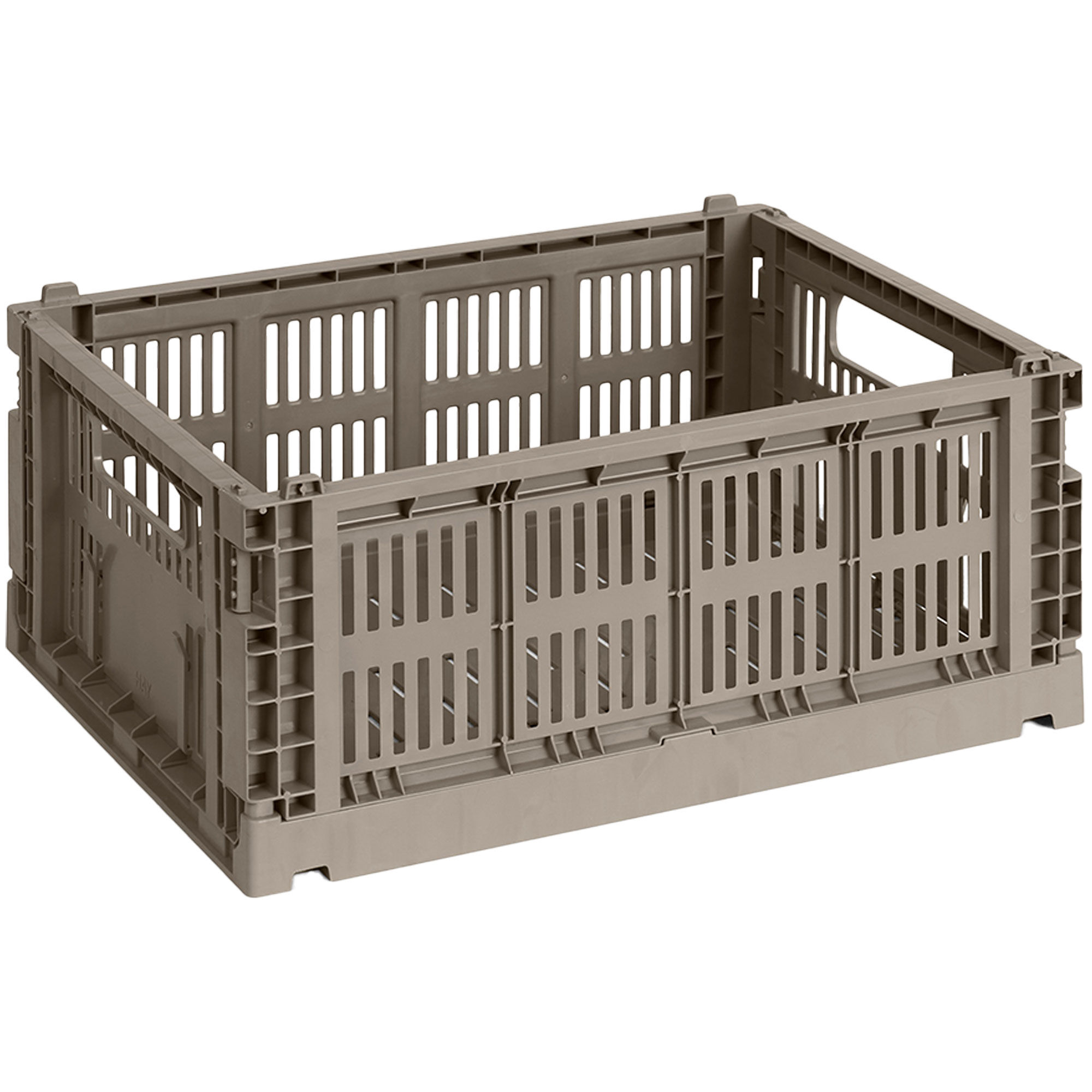 HAY Colour Crate Medium, warm grey