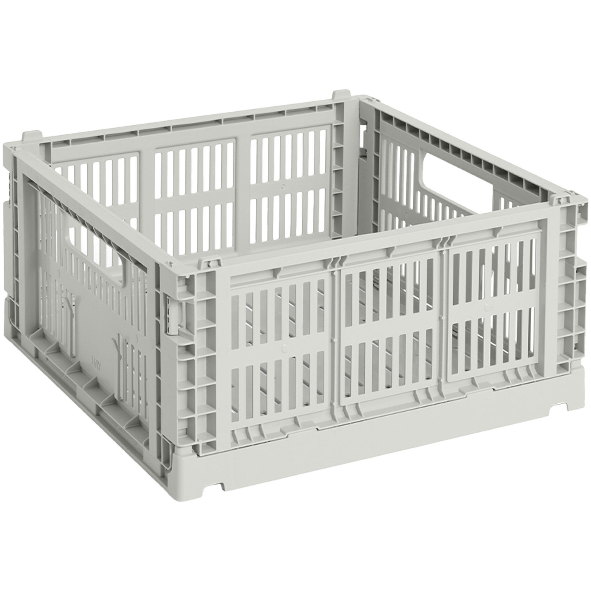 HAY Colour Crate Medium Square Opbevaringskasse, grå