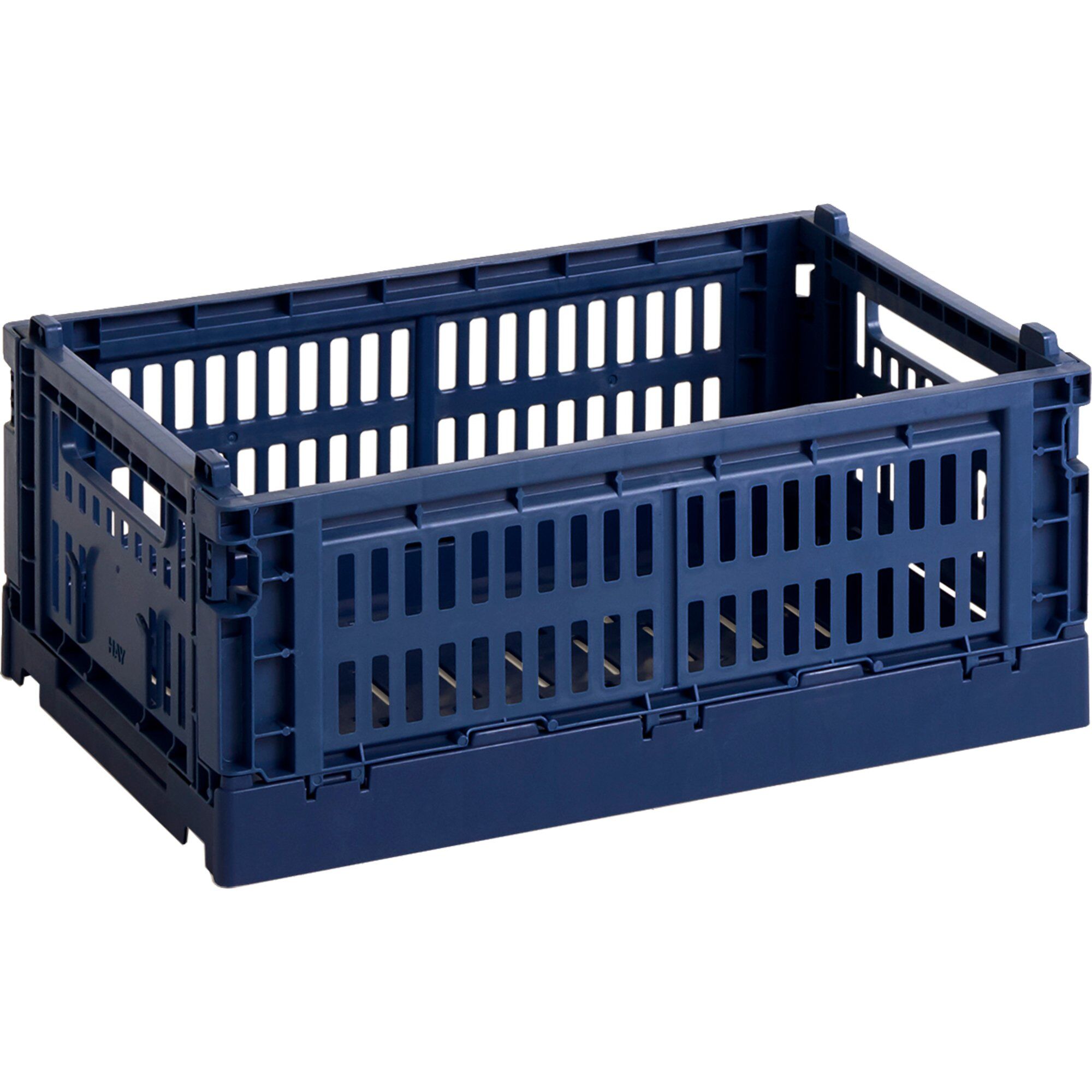 Hay Colour Crate opbevaringskasse, small, dark blue