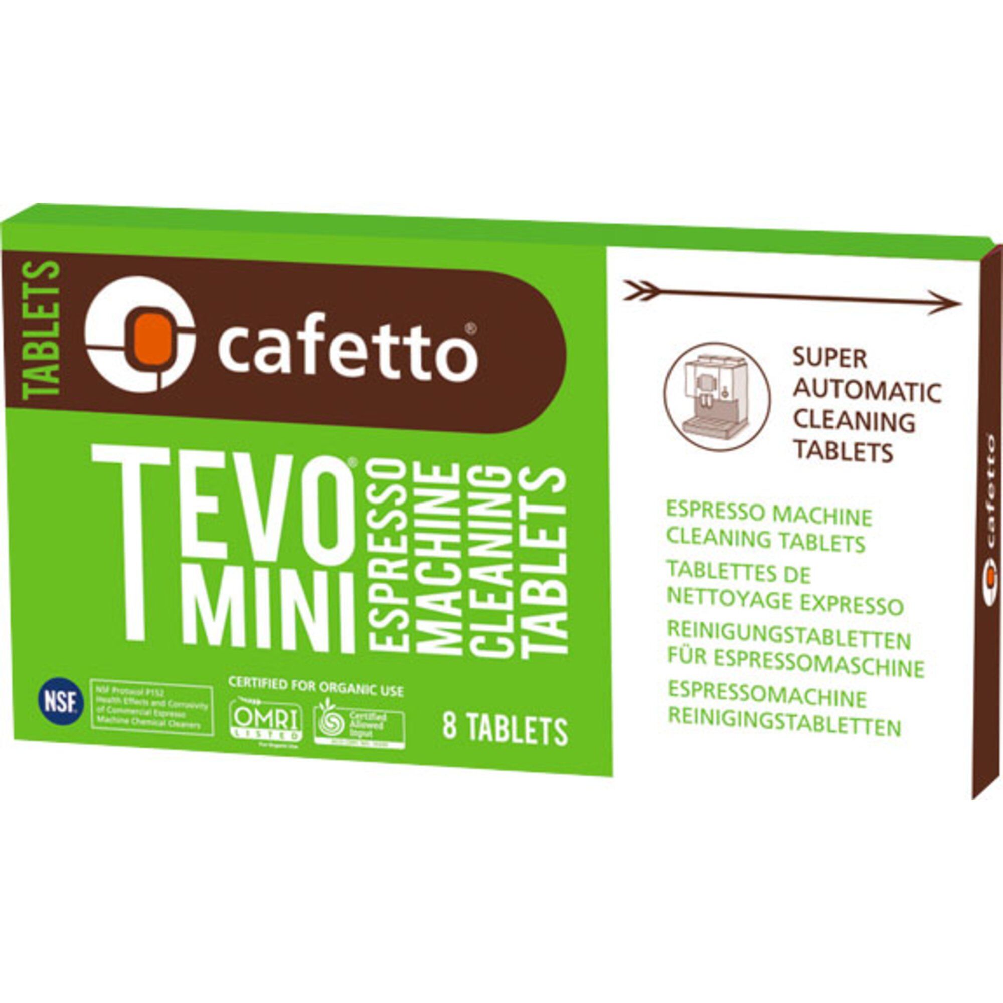 Cafetto Tevo mini rensetabletter