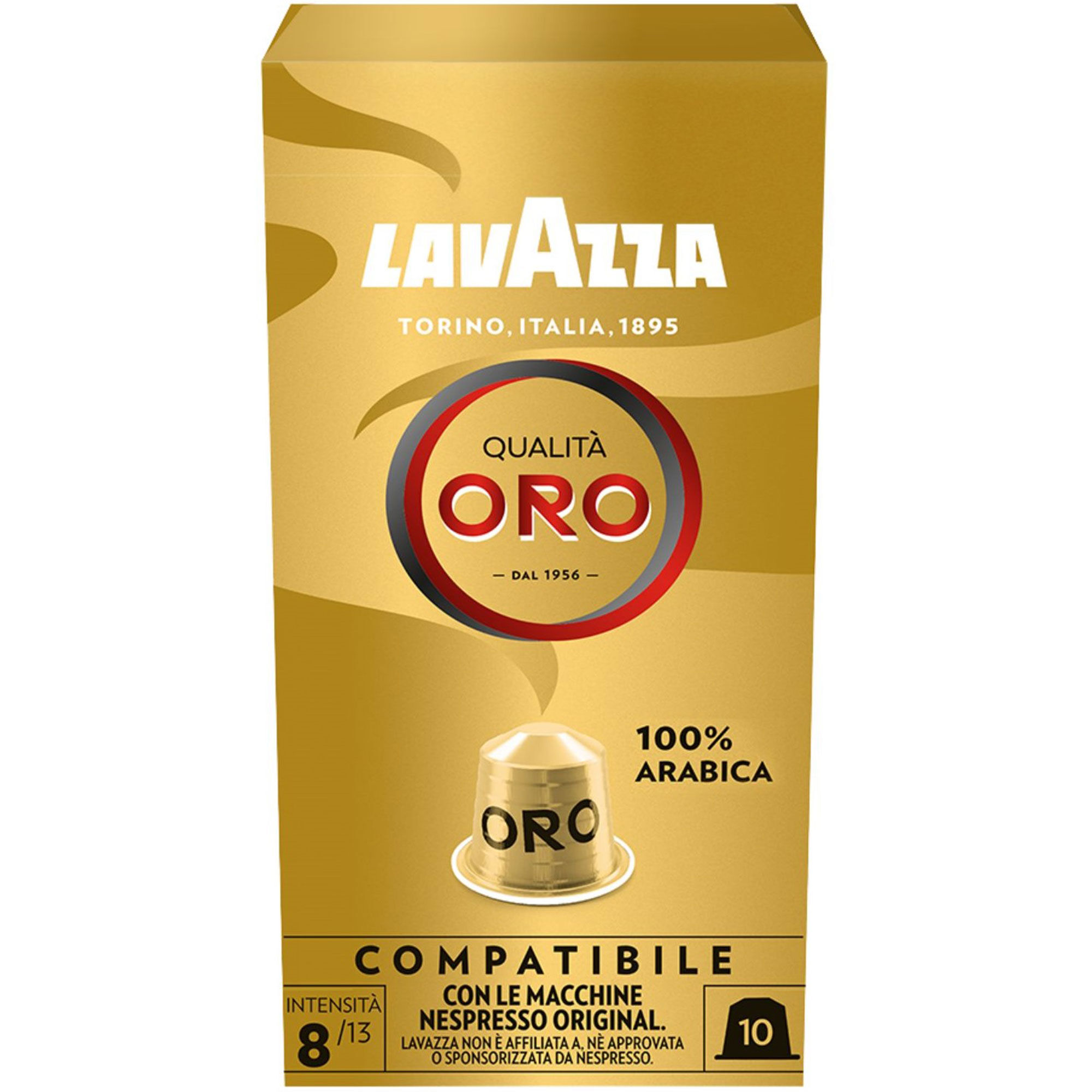 Lavazza QualitÃ  Oro kaffekapsler, 10 stk