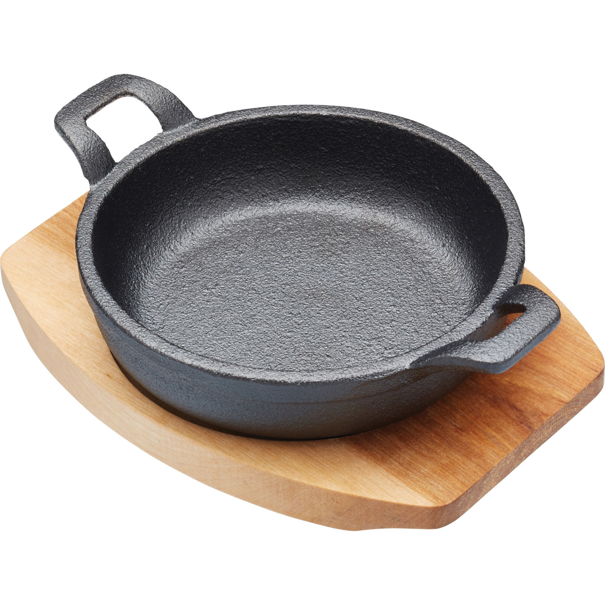 Kitchencraft Mini serverings støbejernsform, sort