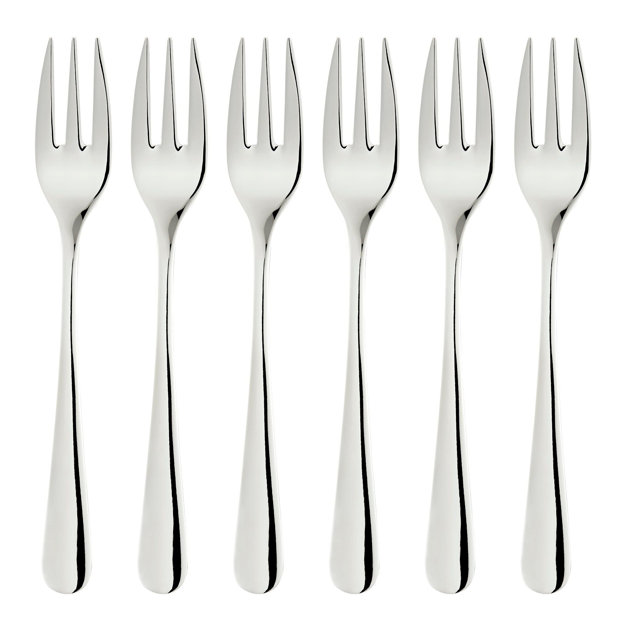Dorre Classic dessertgafler, rustfrit stål,  6 stk.
