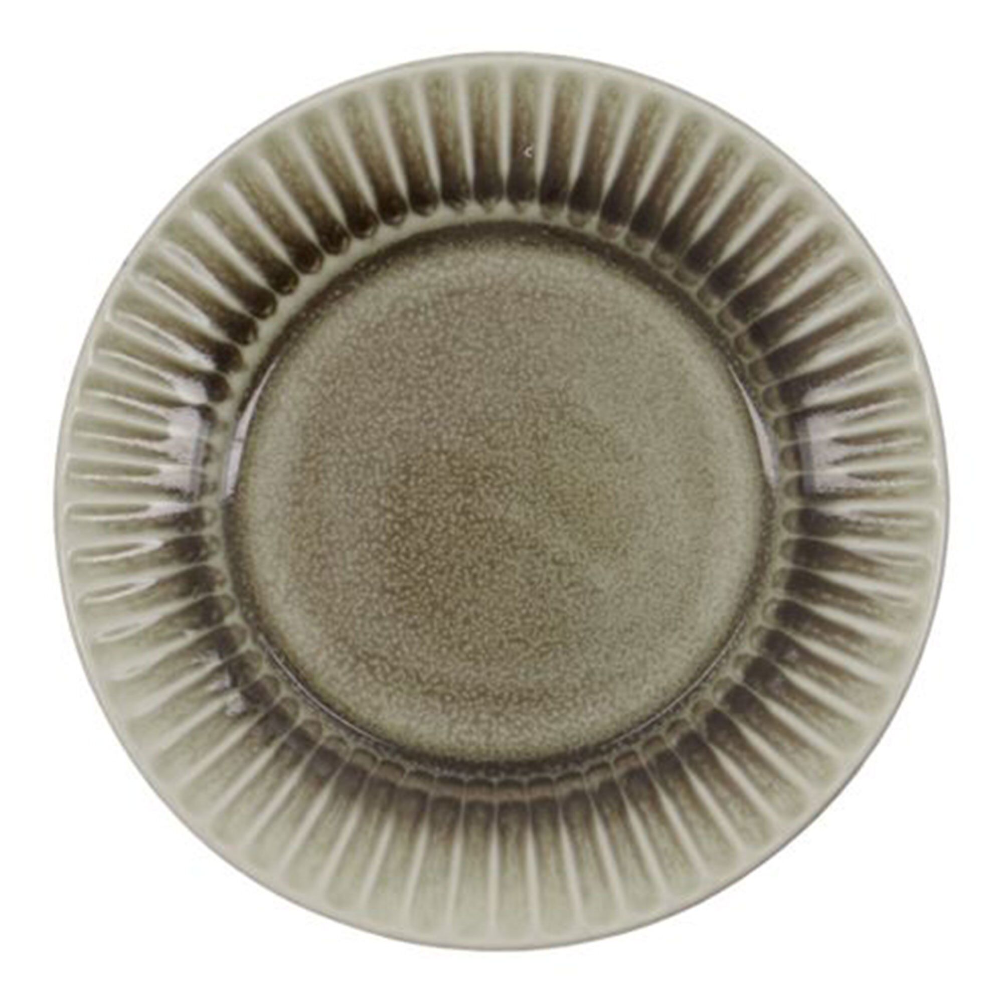 House doctor Pleat kagefad Ø16 cm, grå/brun
