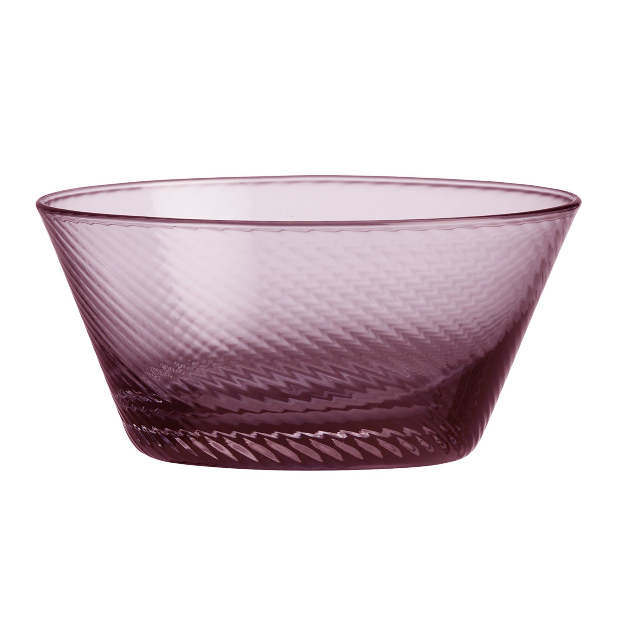 Aida RAW Unique Swirl skål Ø12,5 cm, pink