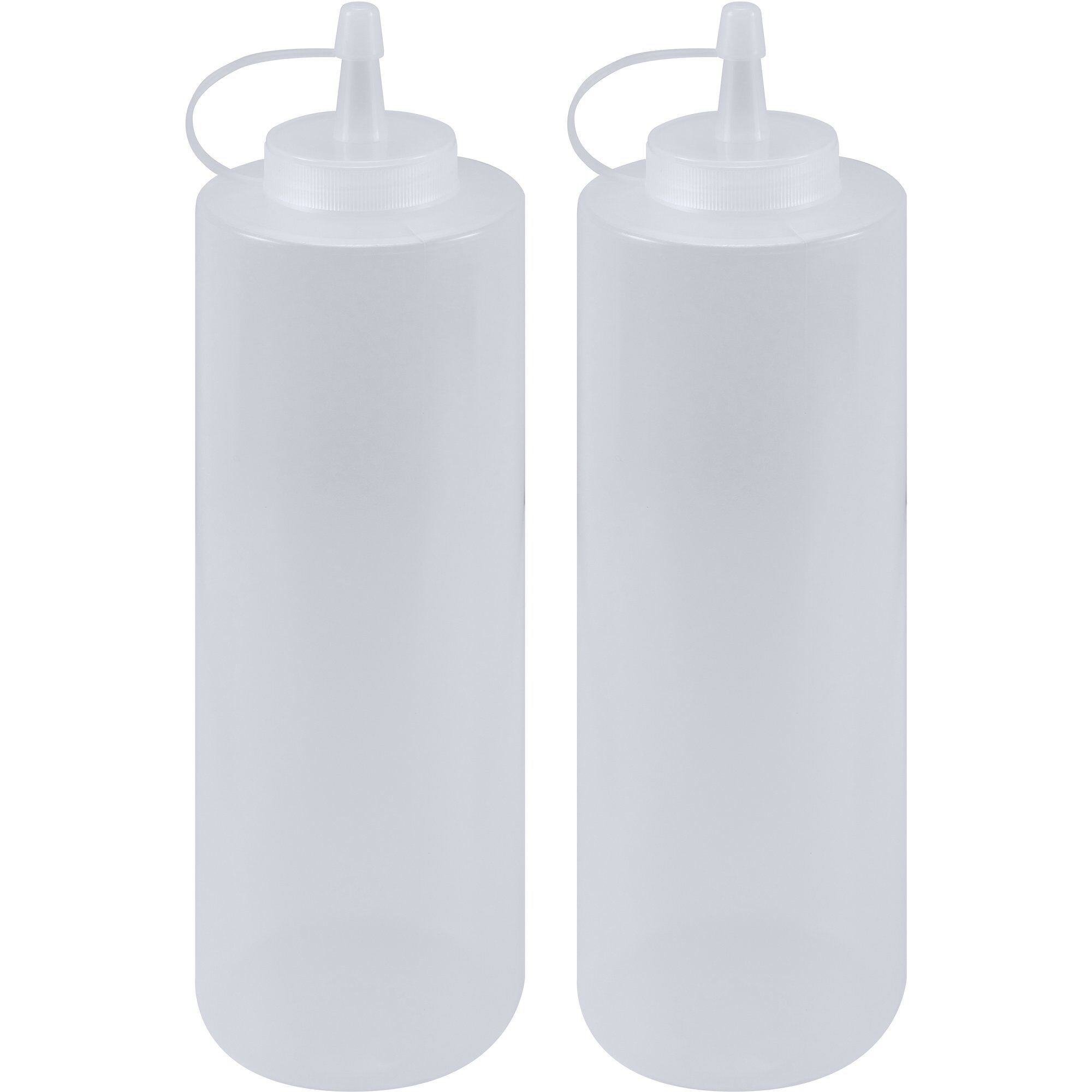 Essentials Squeeze flaske med låg 2-pak 700 ml