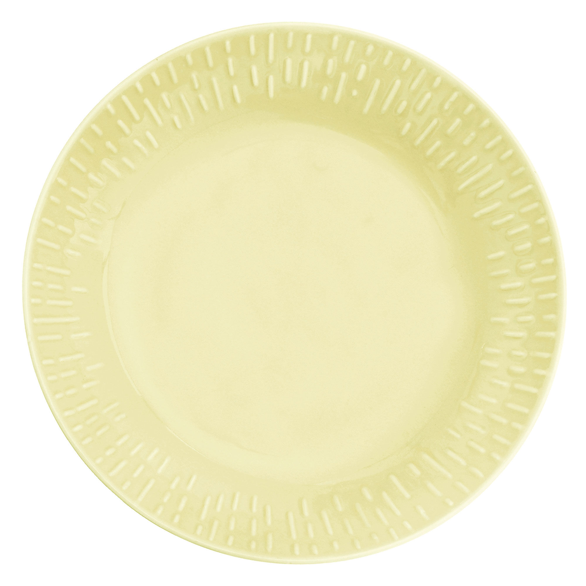 Aida Confetti pastatallerken 23 cm, lemon