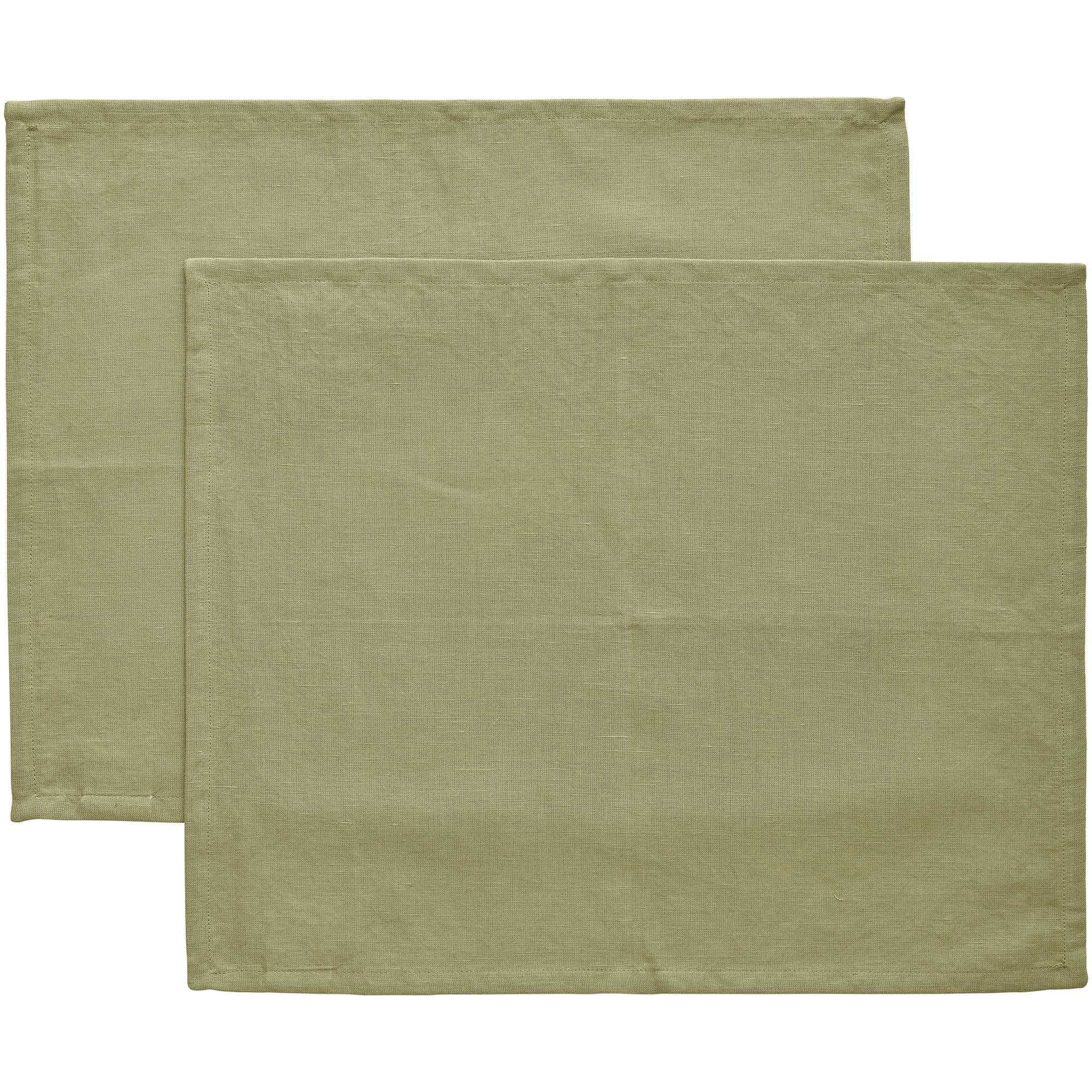 Decotique Sienna dækkeserviet 45 Ã 35 cm 2-pak, grøn