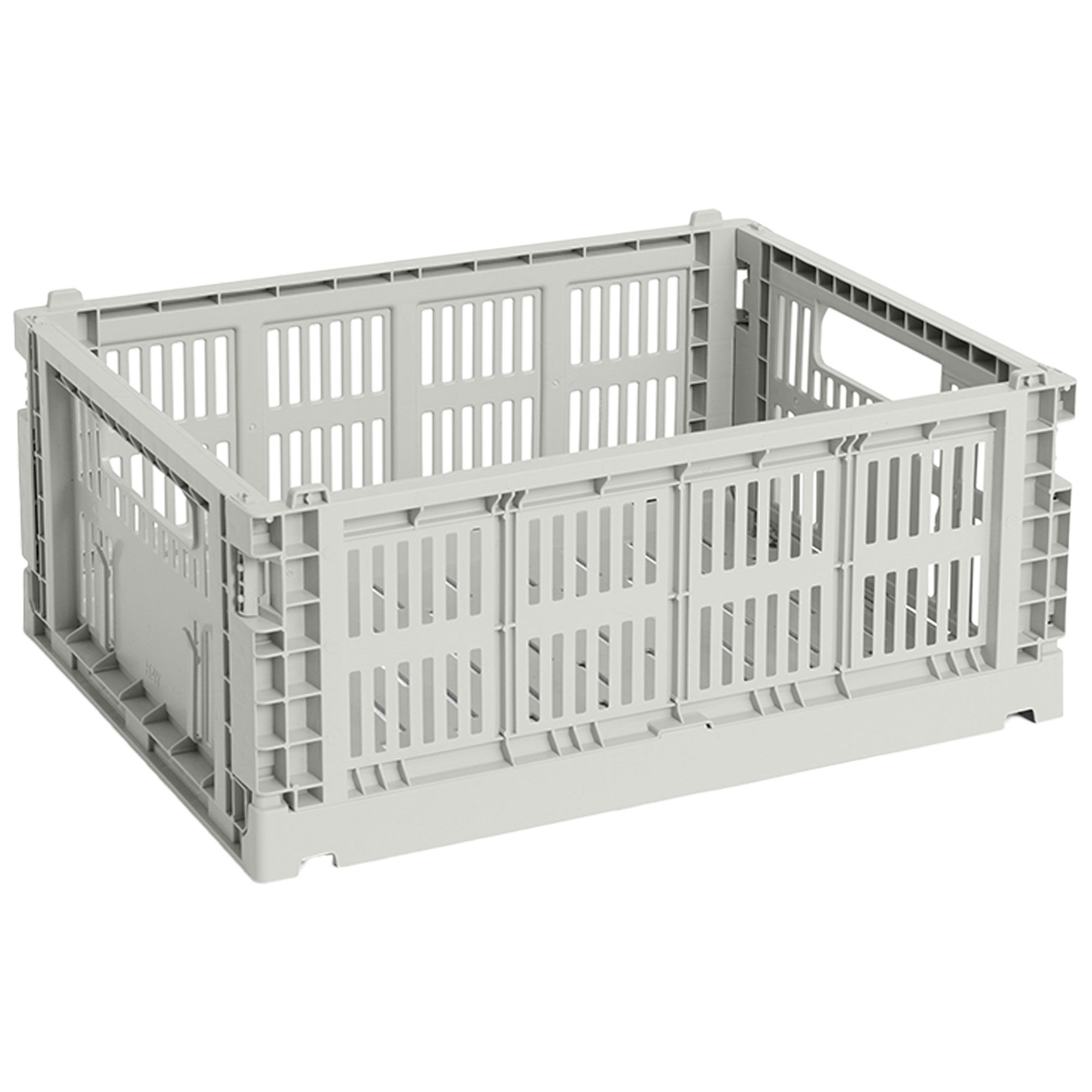 HAY Colour Crate Medium Opbevaringskasse, grå