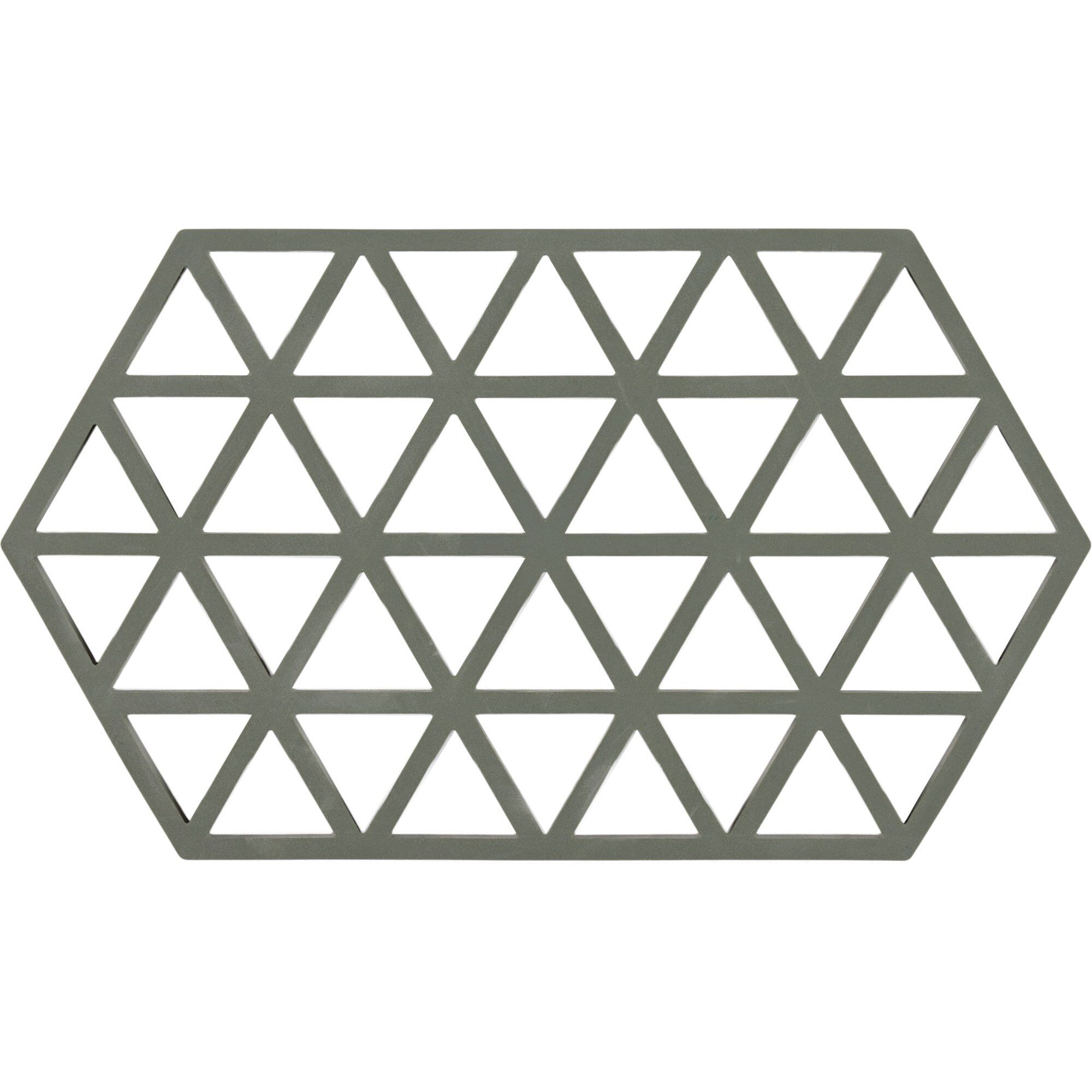 Zone Bordskåner L24 Triangles, olive green
