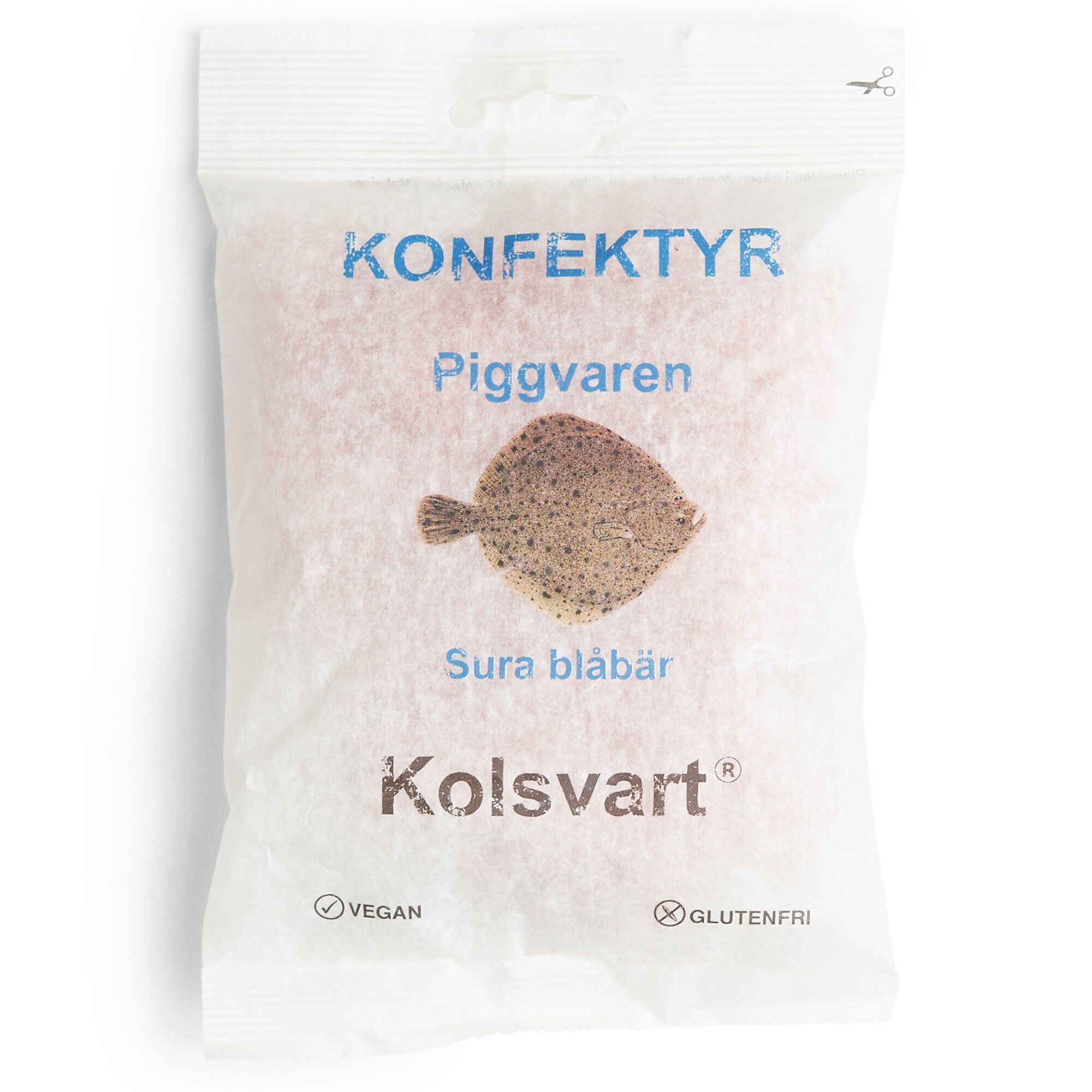 Kolsvart Pighvaren, 120 g