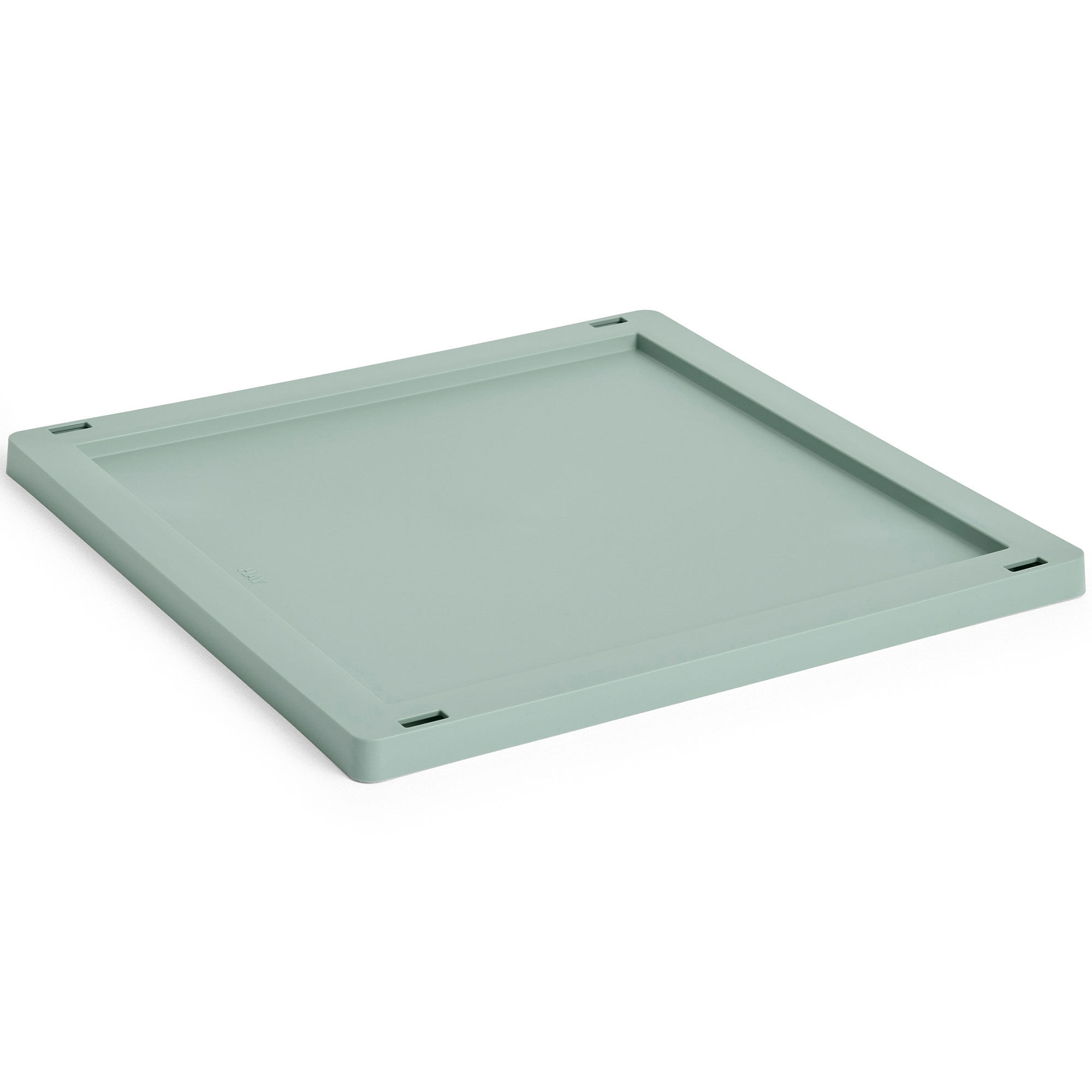HAY Color Crate Medium Square Låg, sage green