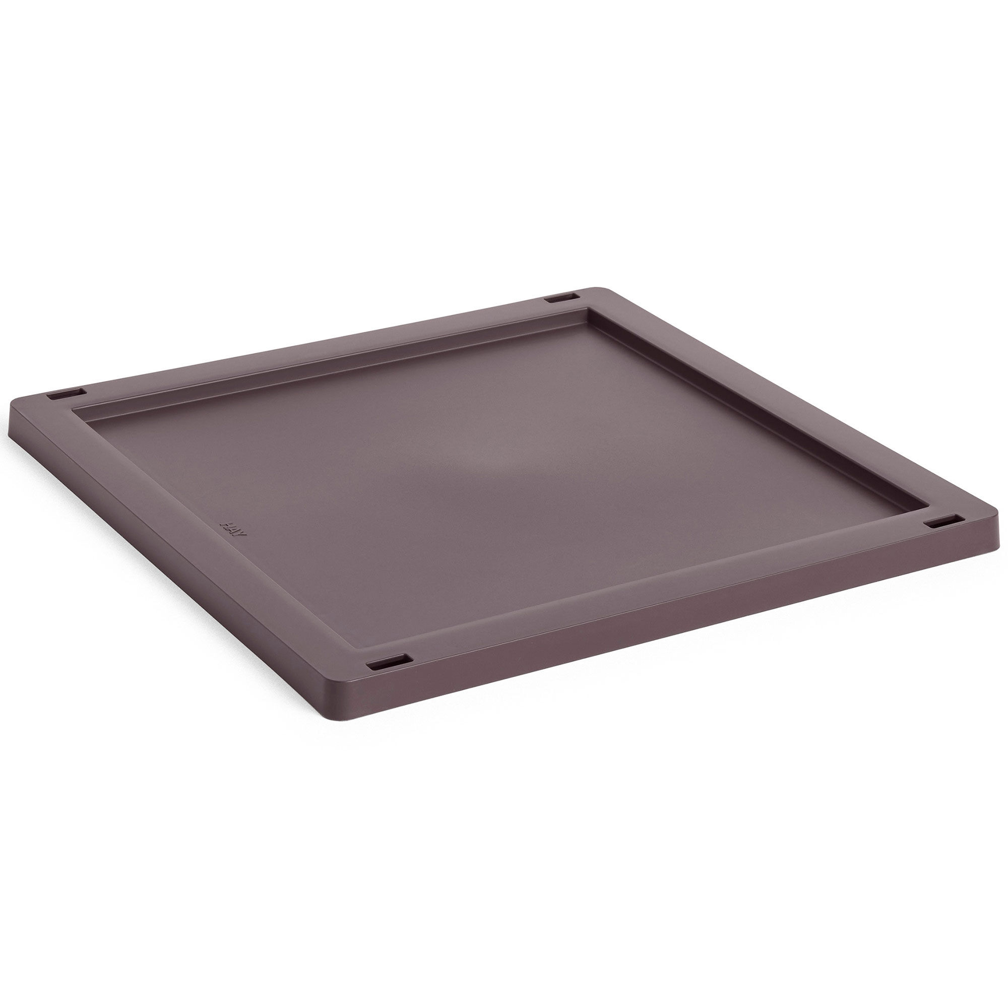 HAY Color Crate Medium Square Låg, bordeaux