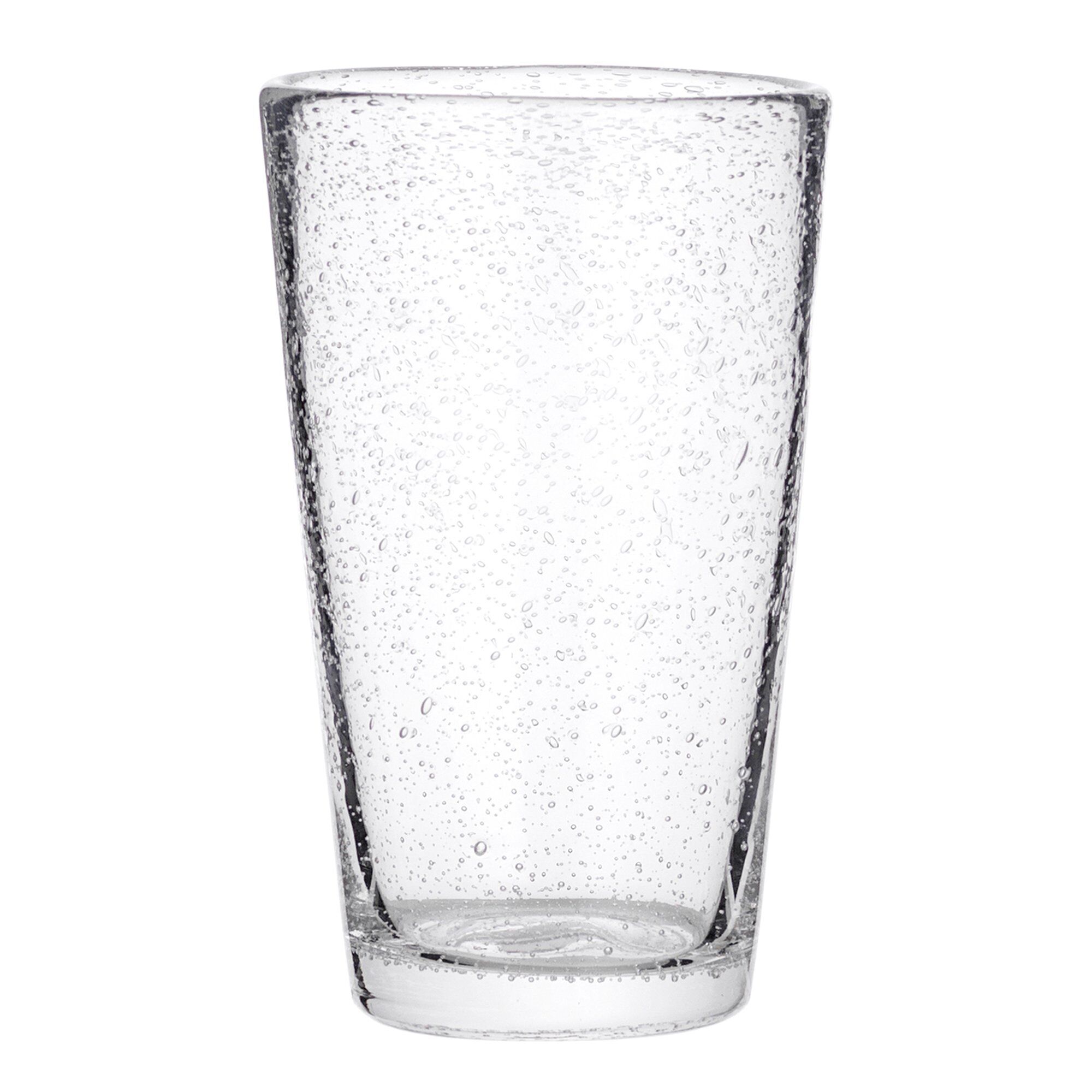 Broste Bubble højt glas 45 cl, klar