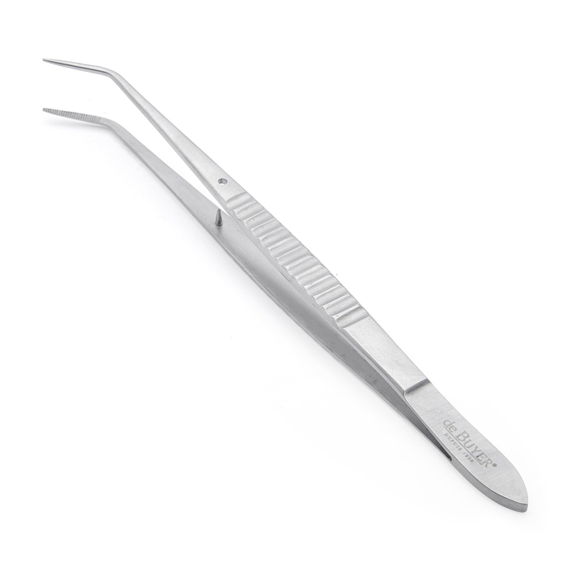 De buyer Madpincet med buet spids 16 cm, rustfrit stål