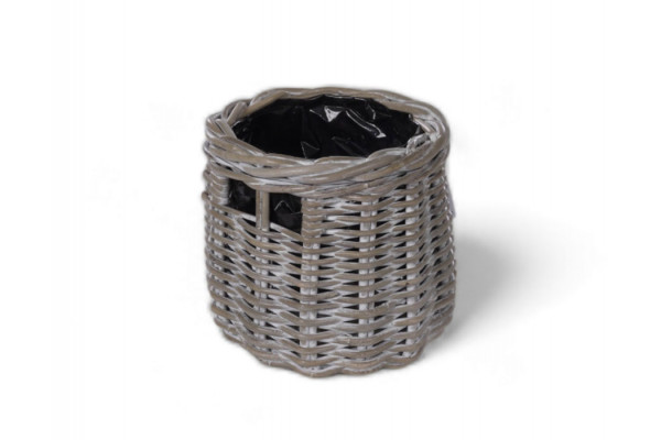 Fletkurv - Kubu Naturrattan - Ø21 cm