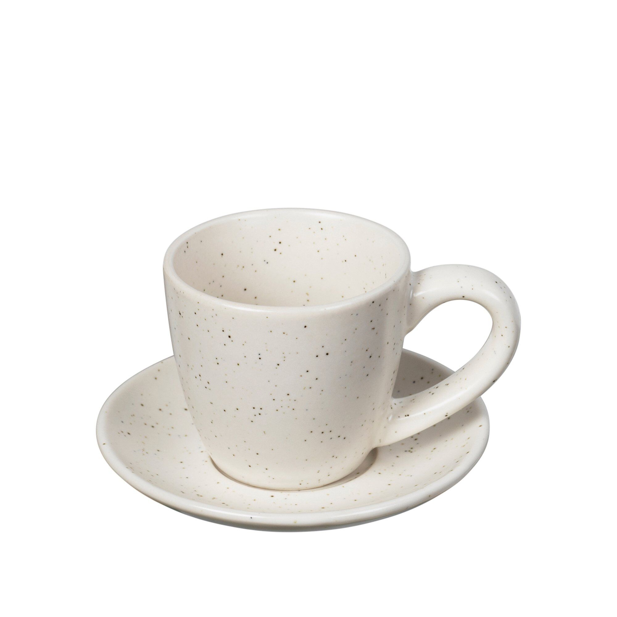 Broste Nordic Vanilla espressokop med underkop