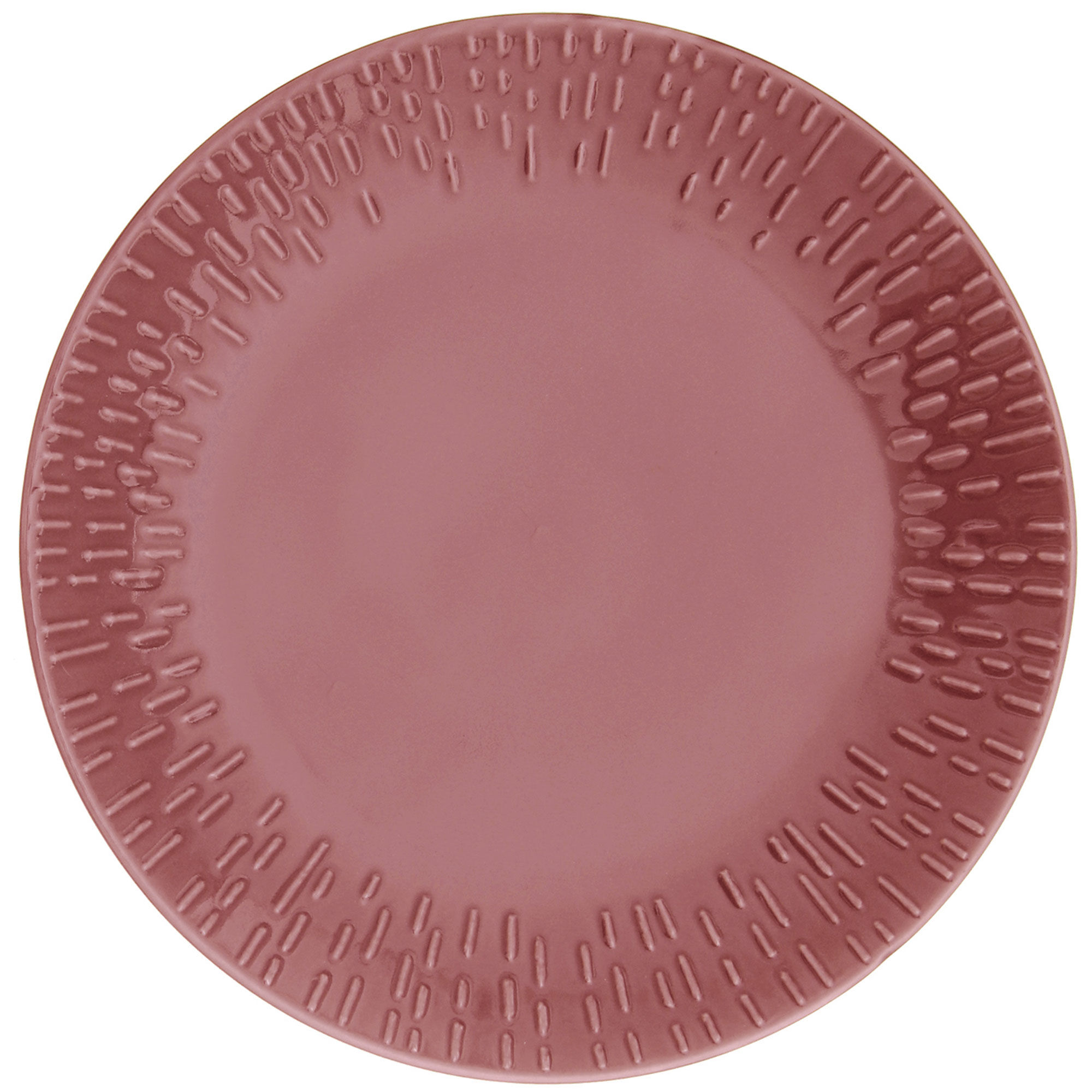 Aida Confetti desserttallerken 21 cm, bordeaux