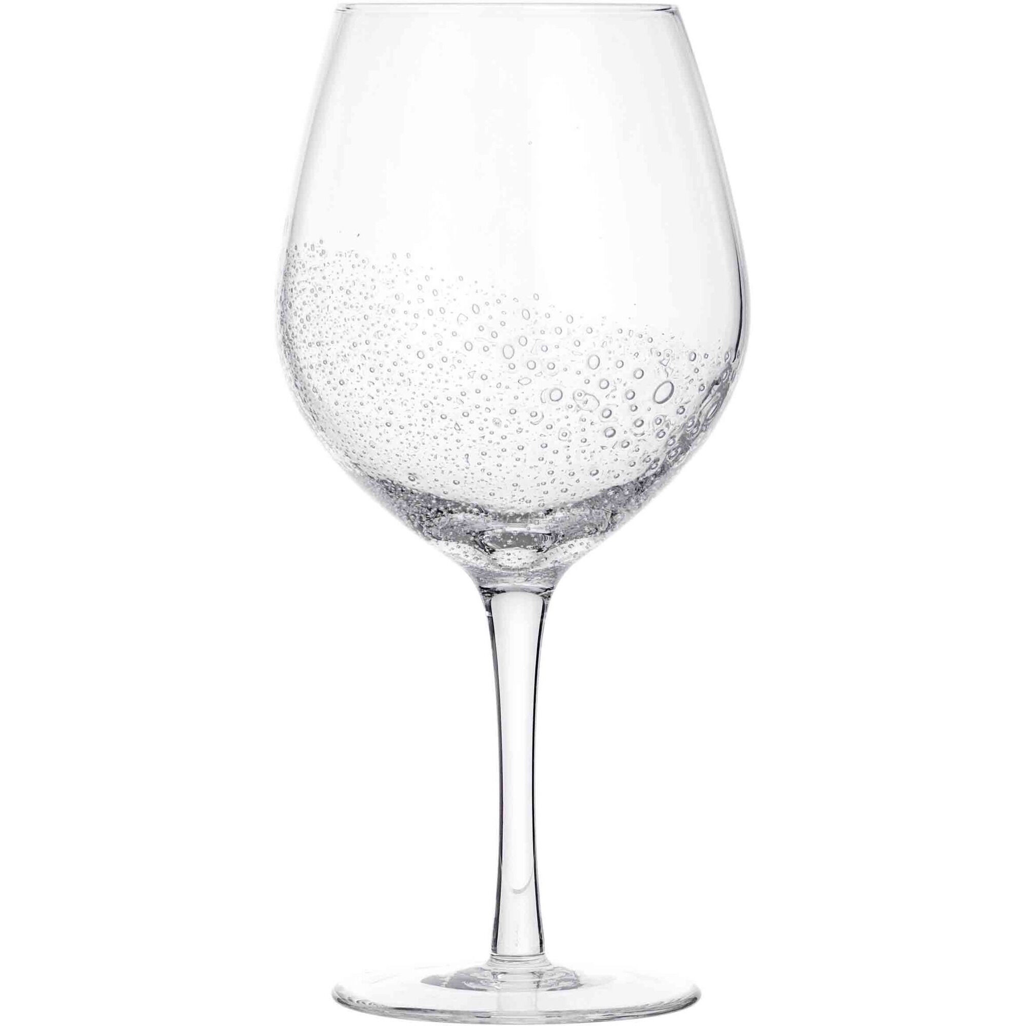 Broste 'Bubble' Mundblæst rødvinsglas