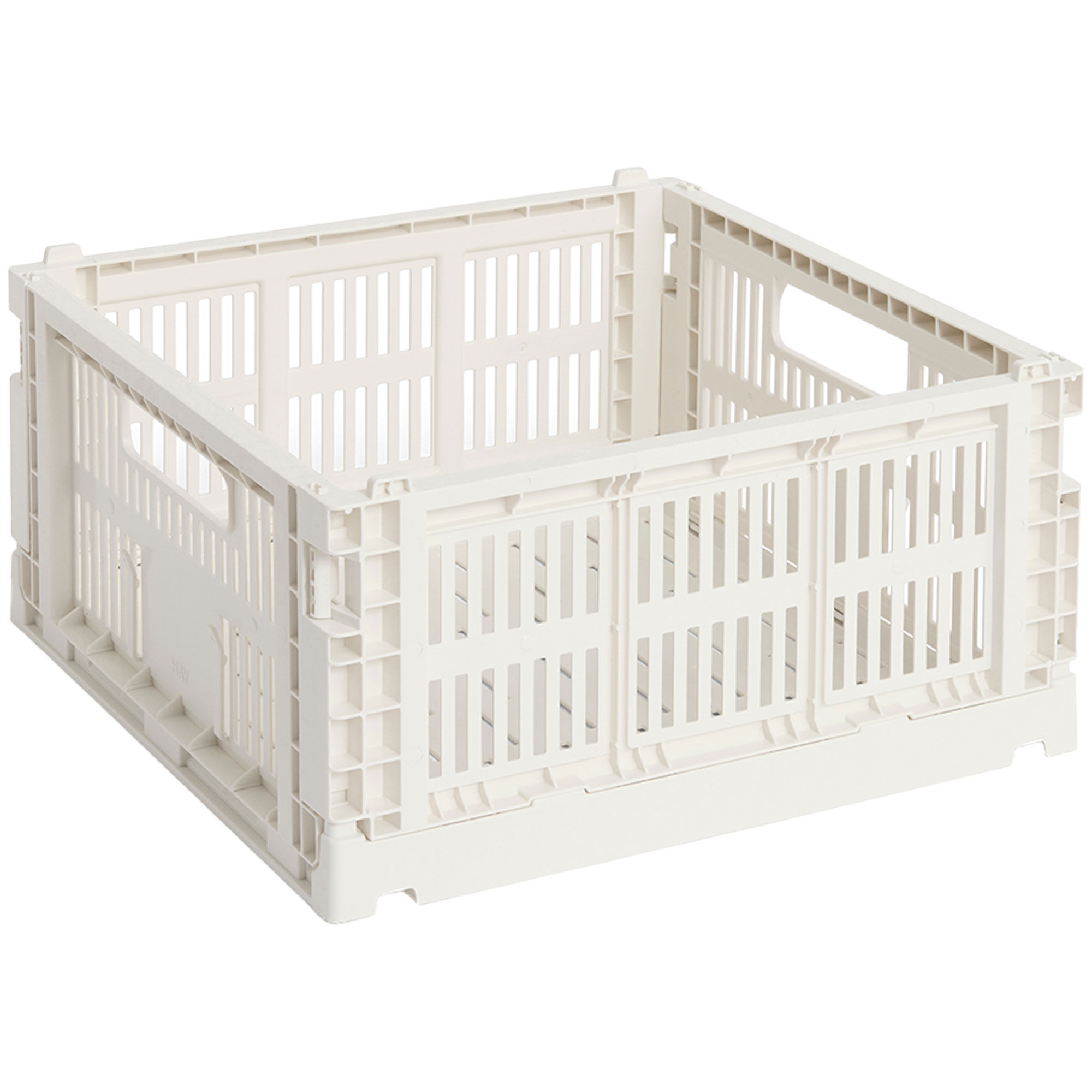 HAY Colour Crate Medium Square Opbevaringskasse, offwhite