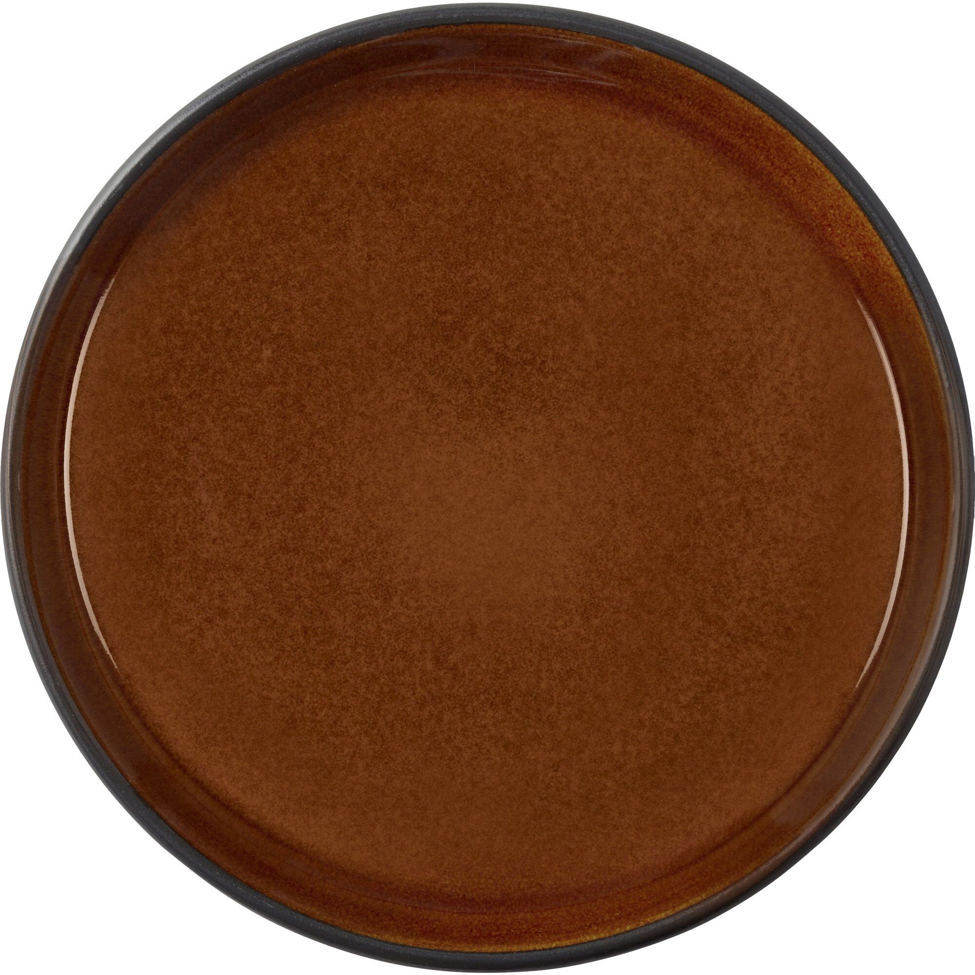 Bitz Gastro Tallerken Ø17 cm, blank rav/sort