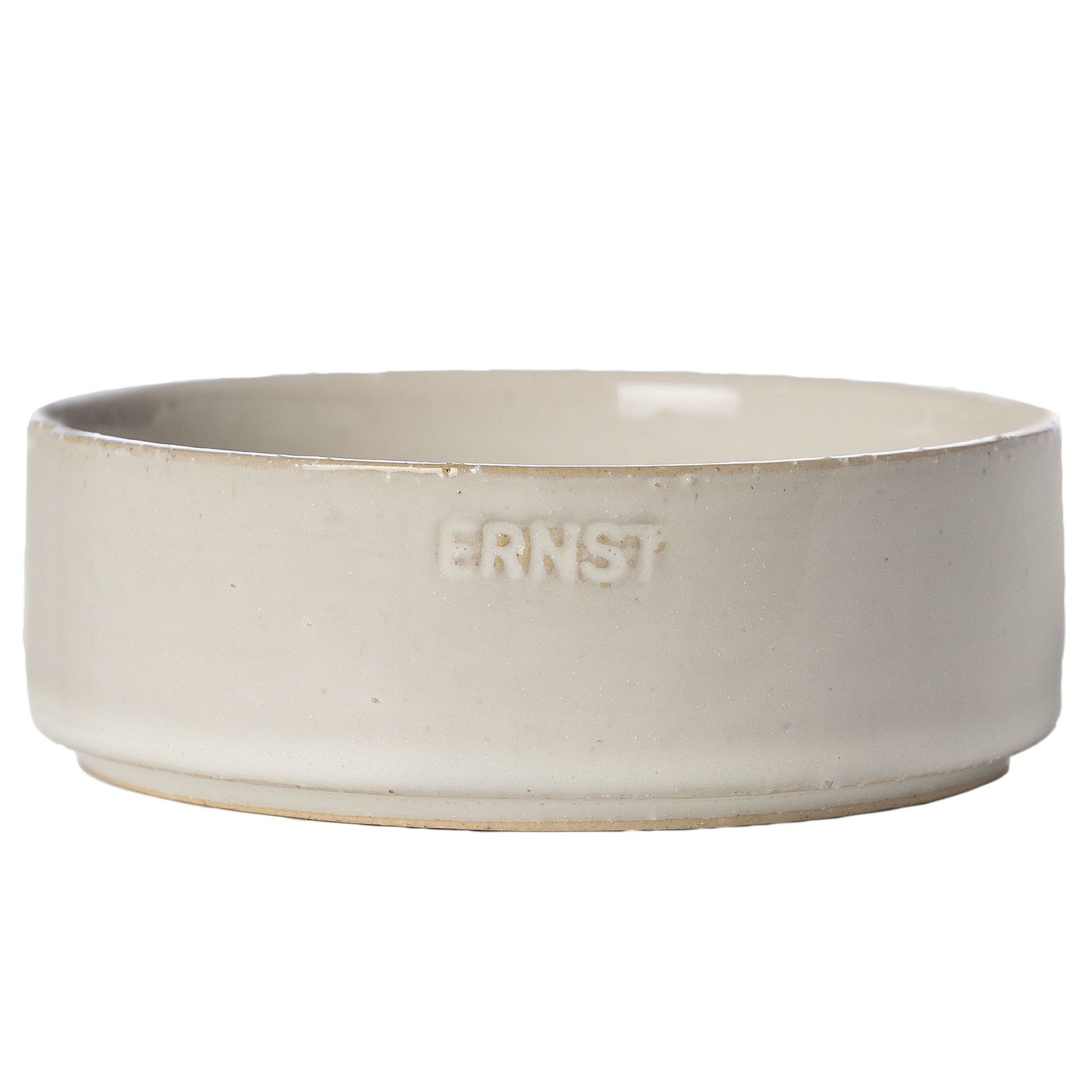 Ernst Ovnfast form 12 cm, naturhvid