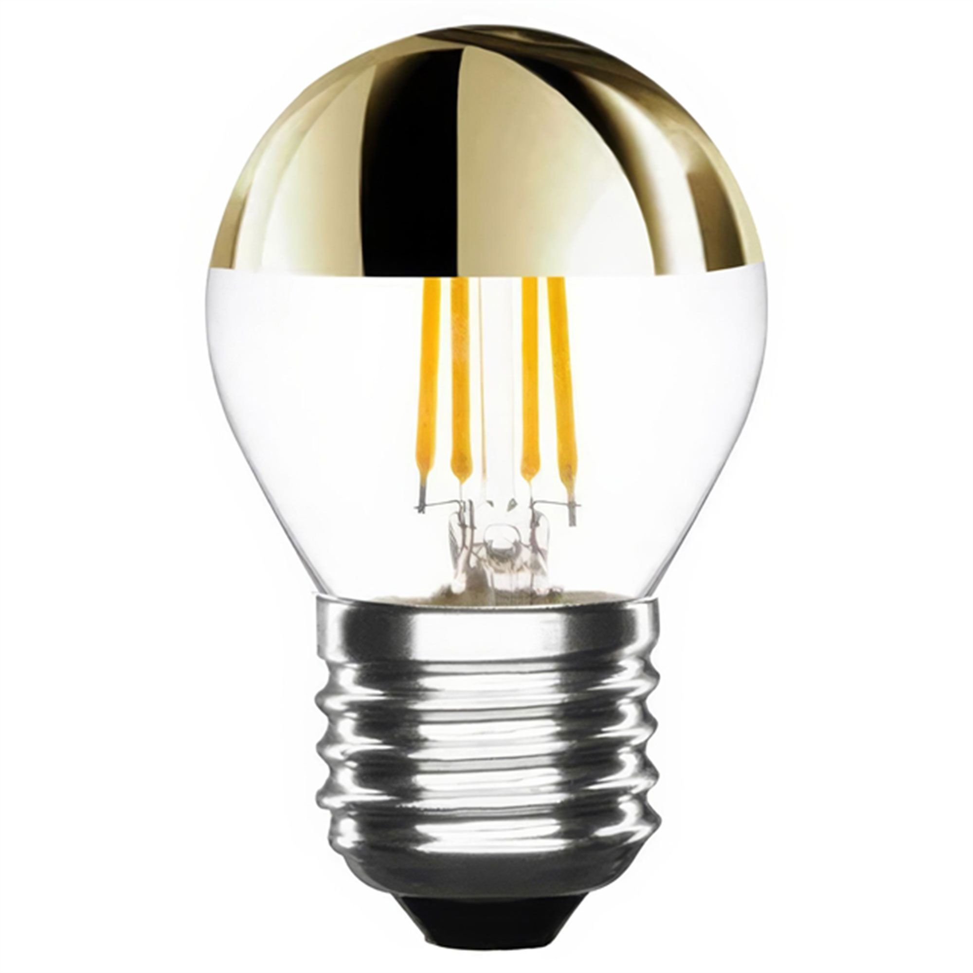 Edgeform Crown E27 Dæmpbar lyskilde 4,5 cm, guld