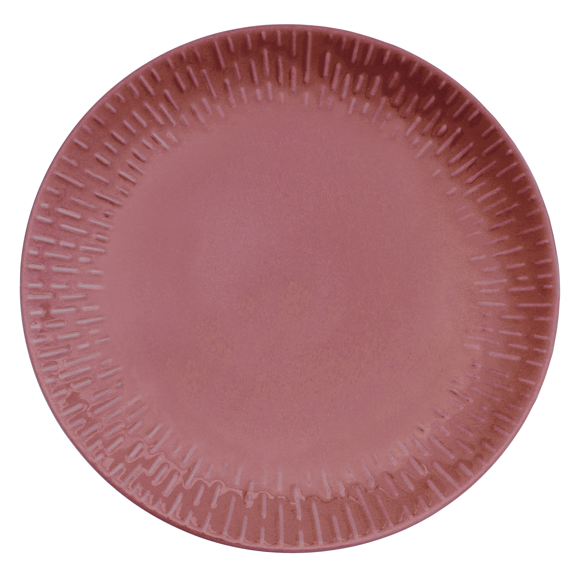 Aida Confetti middagstallerken 27,5 cm, bordeaux
